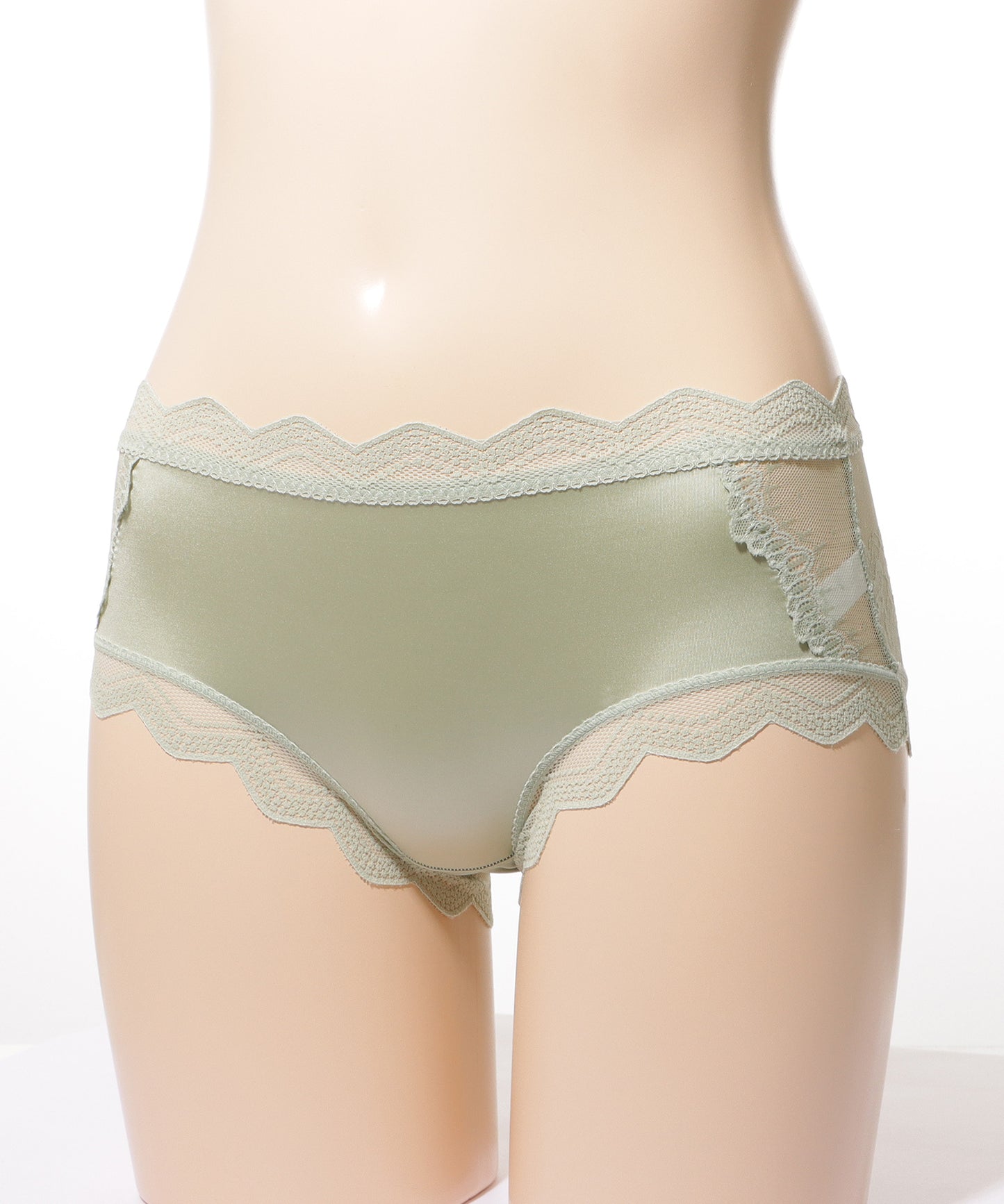 【6枚セット】レースドッキングスカラップショーツ