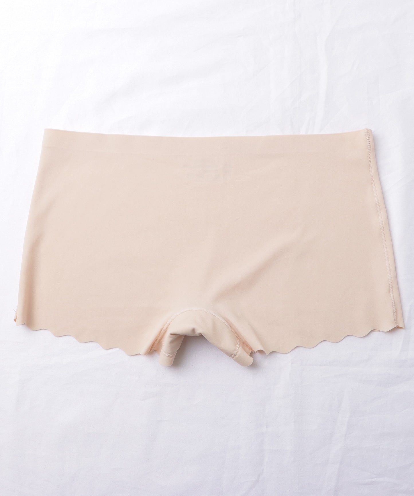 【6枚セット】シームレス スカラップ裾 ボクサー ショーツ