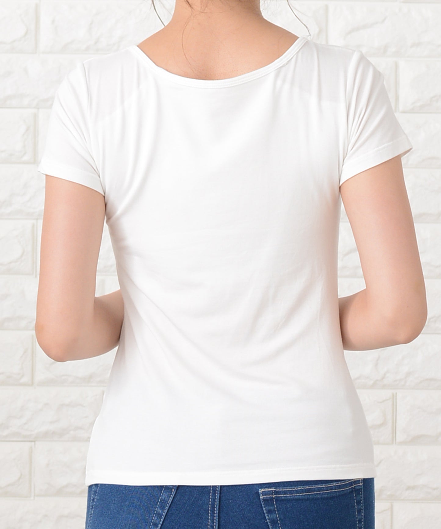 カップ付き半袖Tシャツ トップスインナー