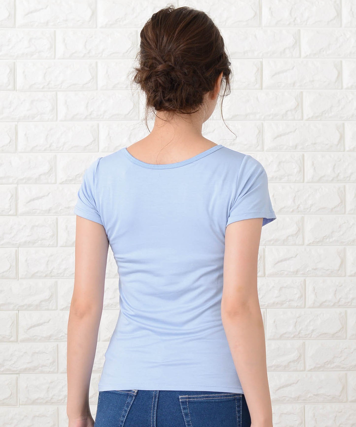 カップ付き半袖Tシャツ トップスインナー