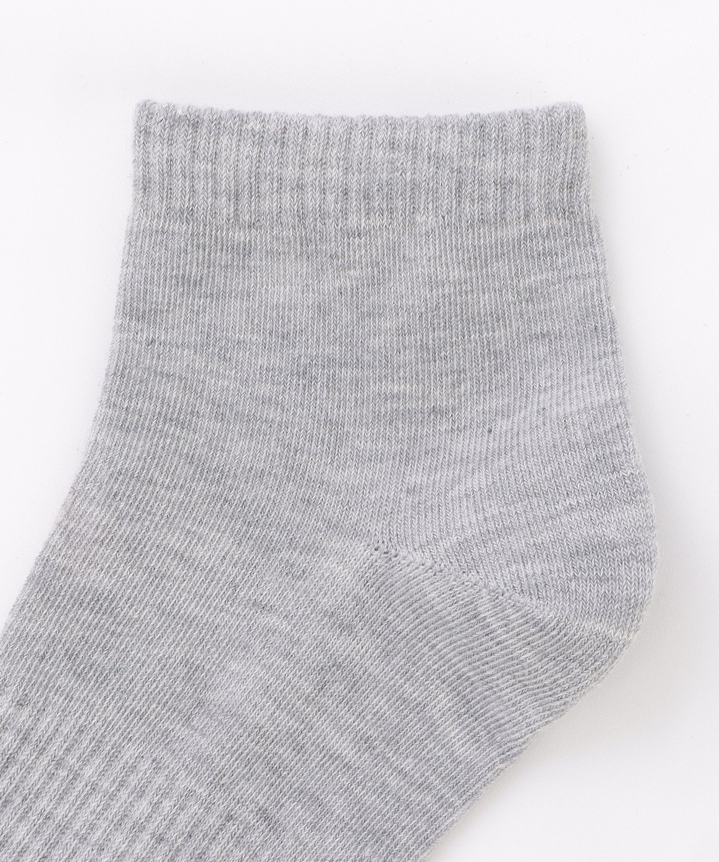 【10足セット】ベーシックコットン無地ショート丈ソックス