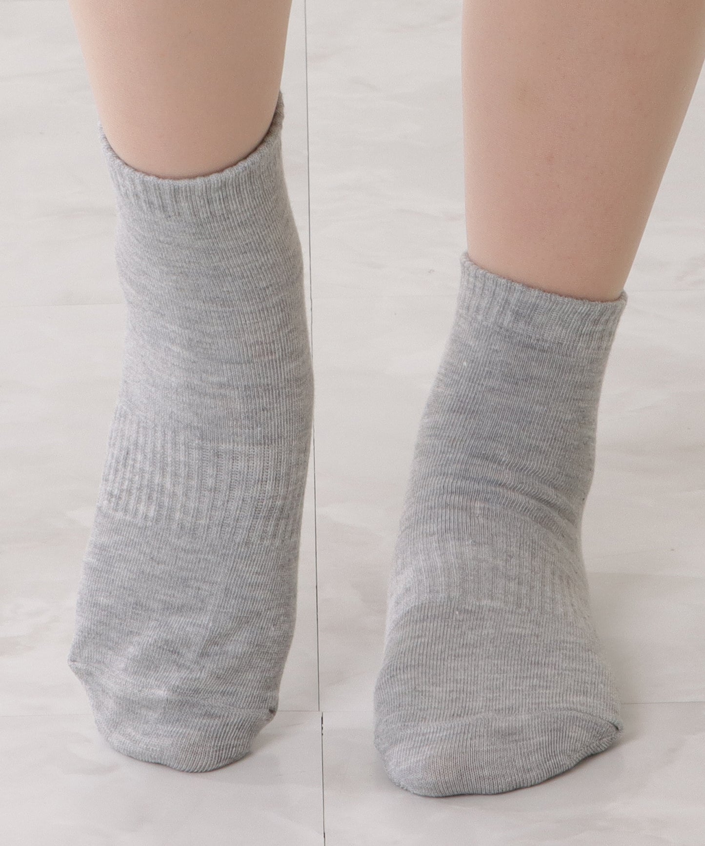 【10足セット】ベーシックコットン無地ショート丈ソックス