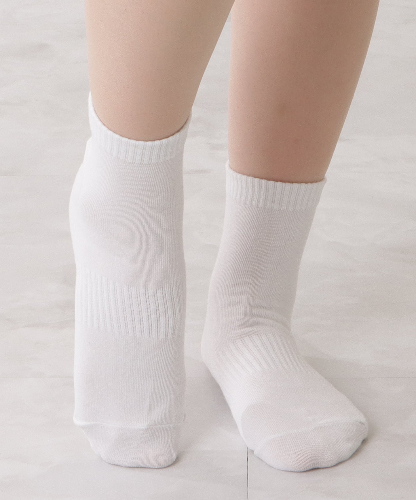 【10足セット】ベーシックコットン無地ショート丈ソックス
