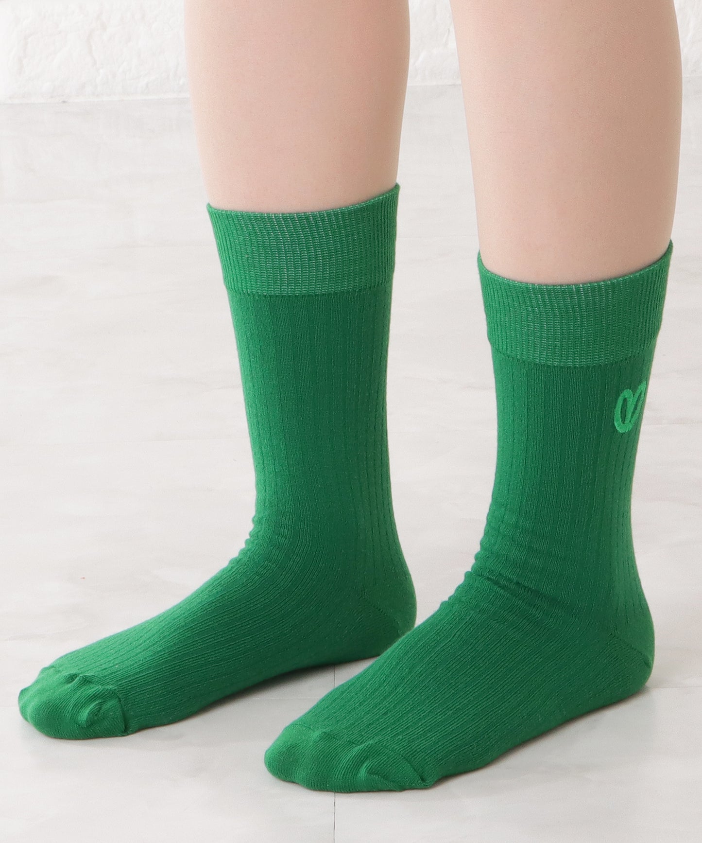 【10足セット】ハート刺繍ショート丈リブソックス