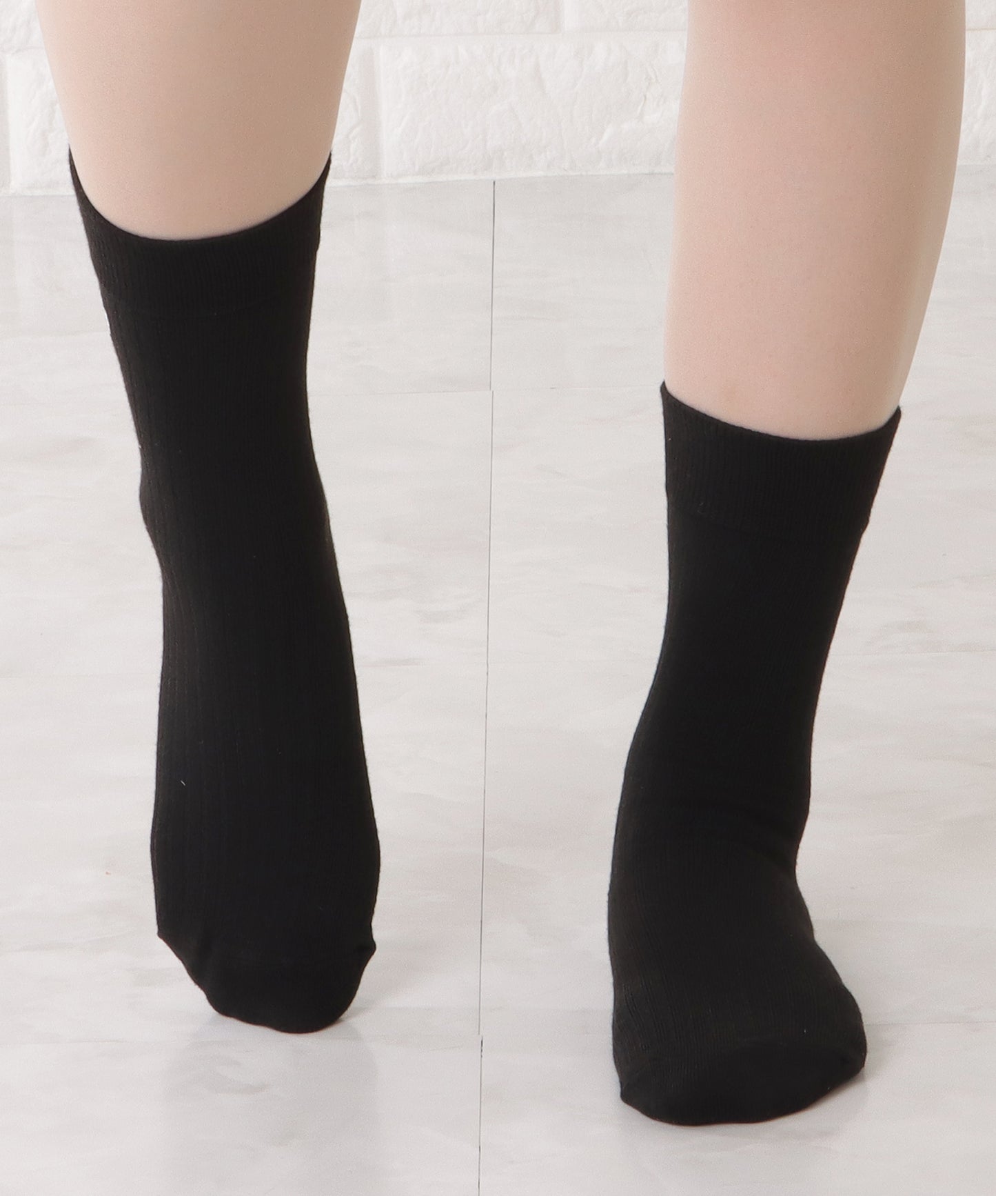 【10足セット】ハート刺繍ショート丈リブソックス