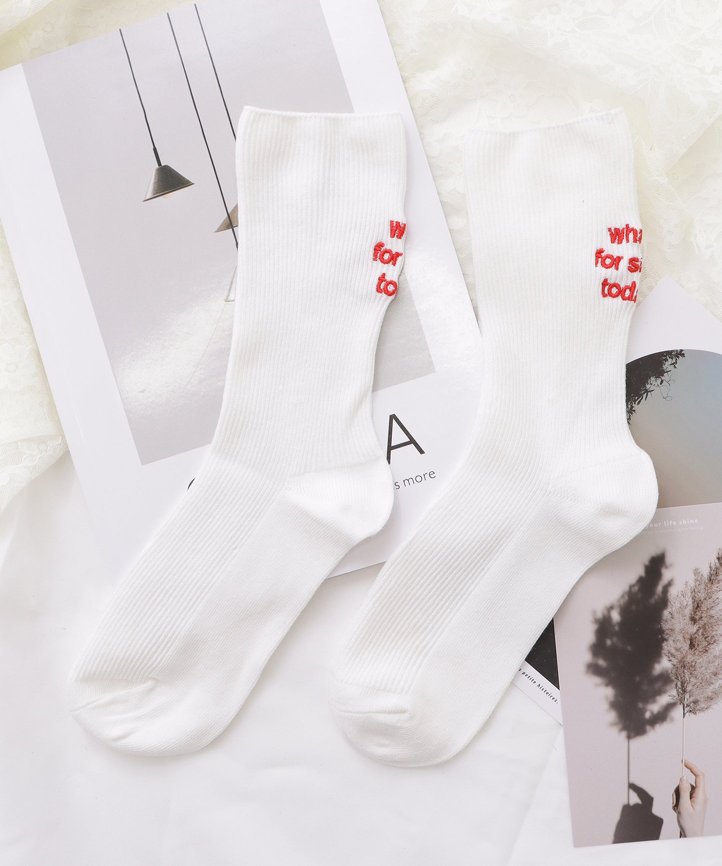 【3足セット】バックロゴショート丈ベーシックソックス