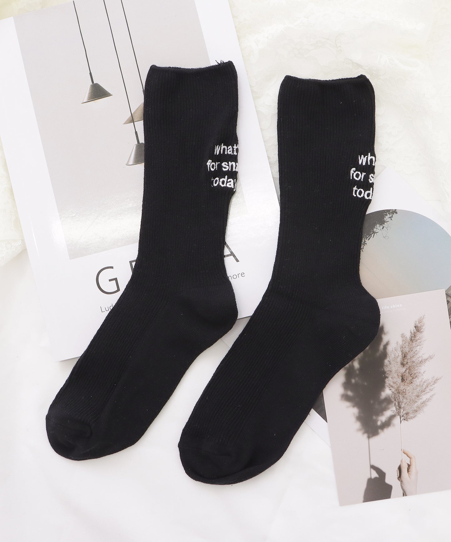 【3足セット】バックロゴショート丈ベーシックソックス