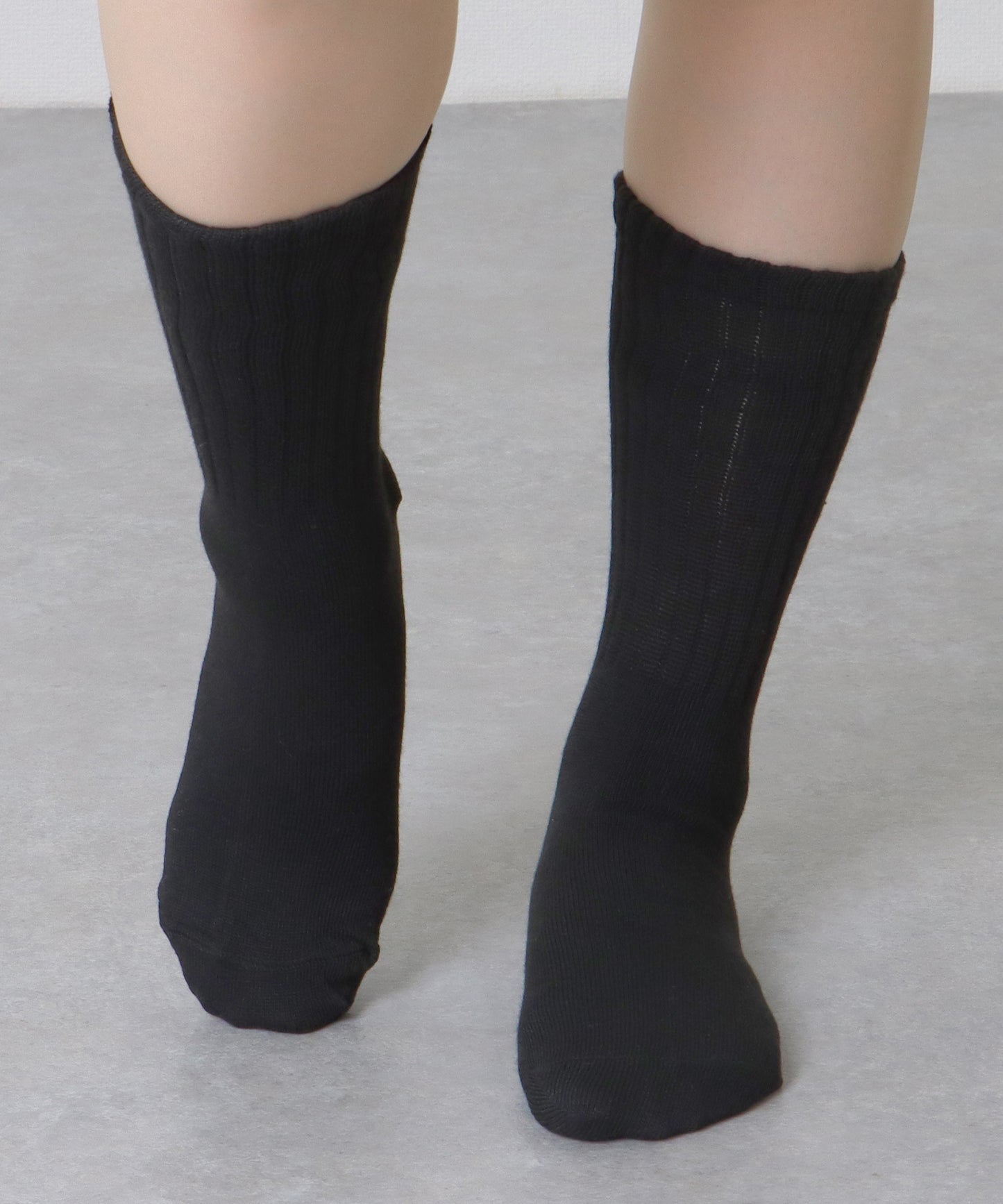 【10足セット】 ソリッドカラー シンプル ルーズ クルー ソックス