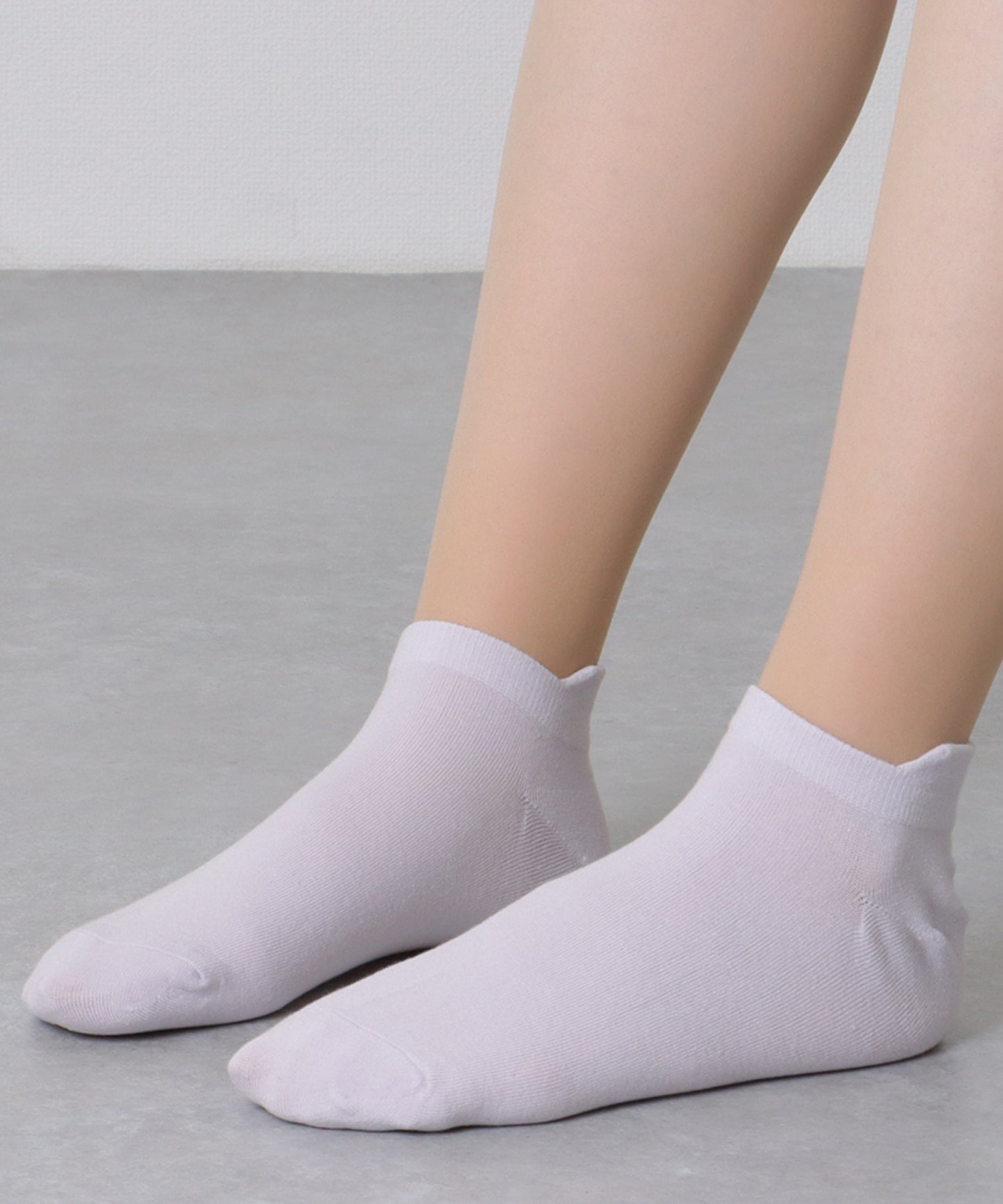 【10足セット】 ソリッドカラー シンプル カバー ソックス