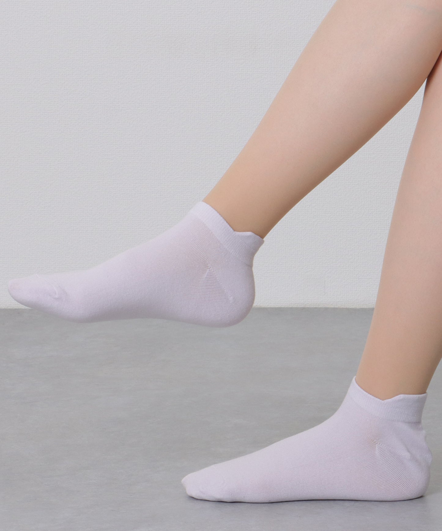 【10足セット】 ソリッドカラー シンプル カバー ソックス
