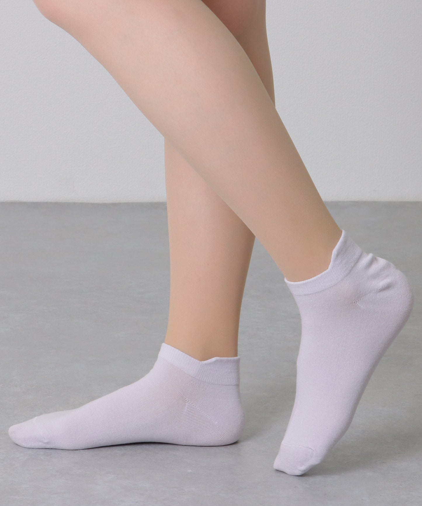 【10足セット】 ソリッドカラー シンプル カバー ソックス