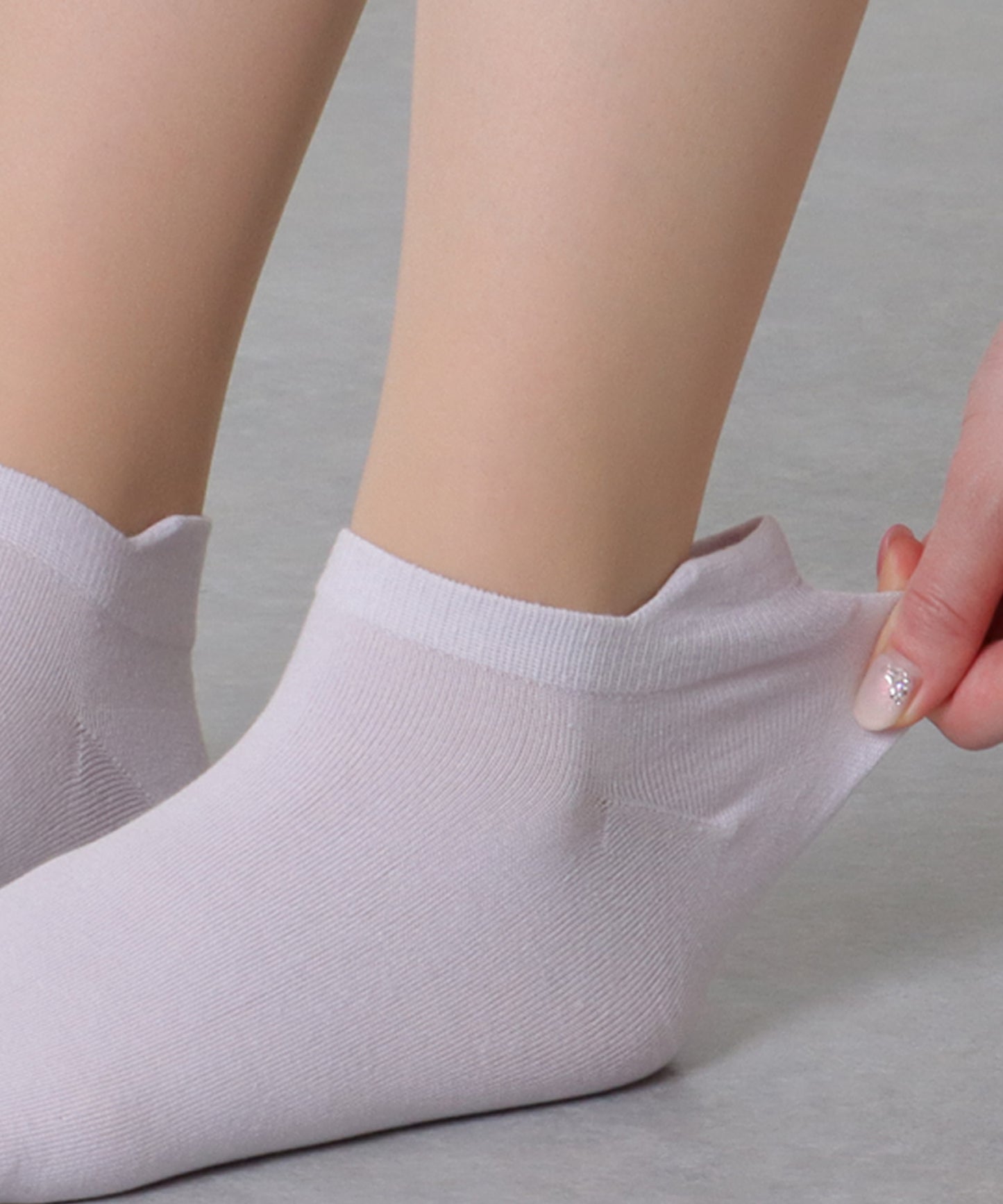 【10足セット】 ソリッドカラー シンプル カバー ソックス