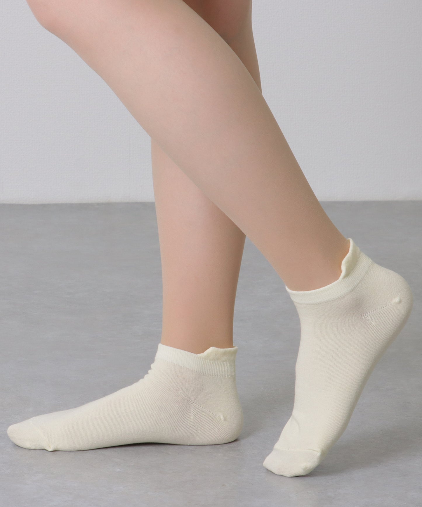 【10足セット】 ソリッドカラー シンプル カバー ソックス
