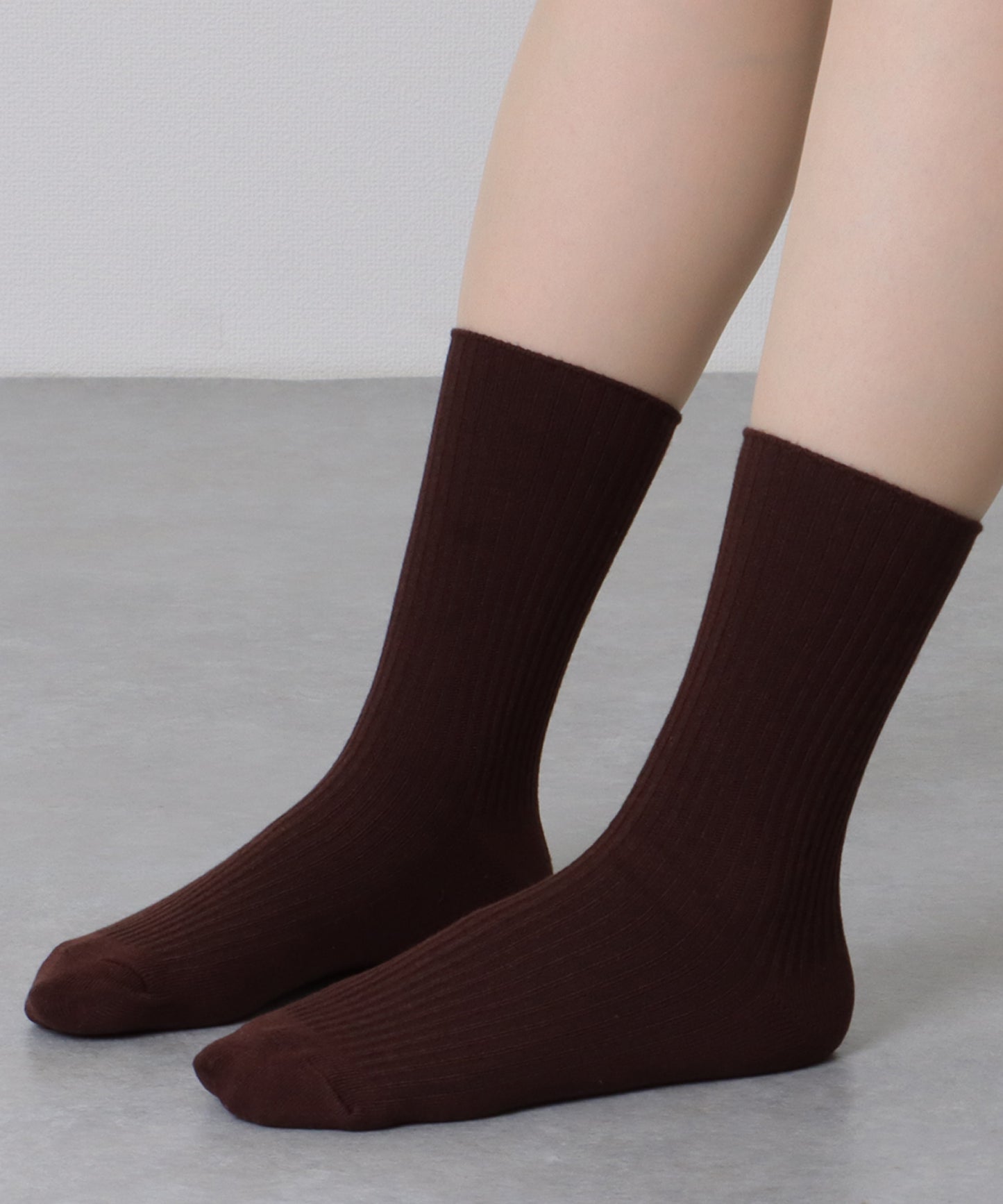 【6足セット】 選べる2タイプ チューリップ 刺繍 リブ クルー ソックス
