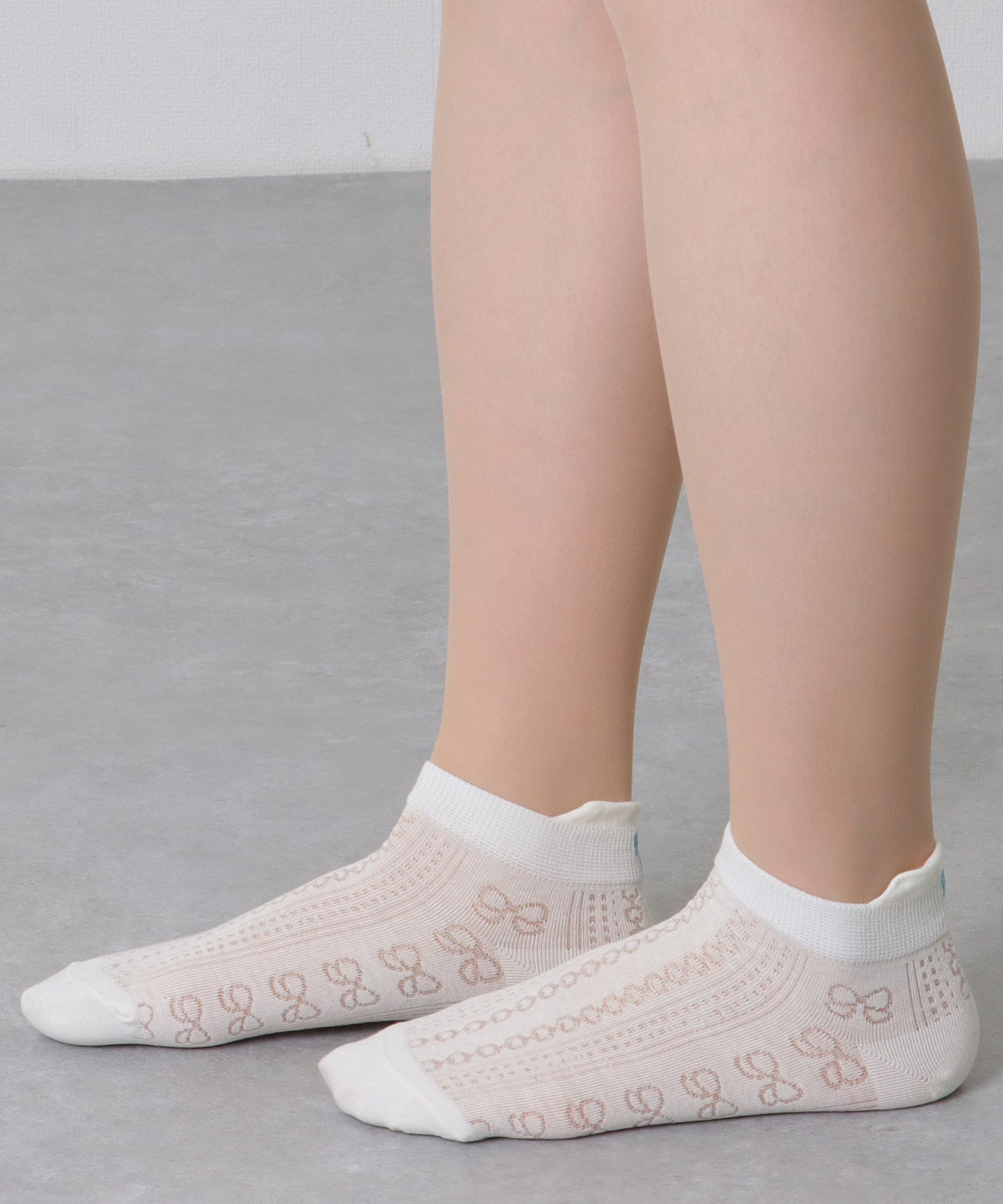 【6足セット】リボン モチーフ ベーシック ショート ソックス
