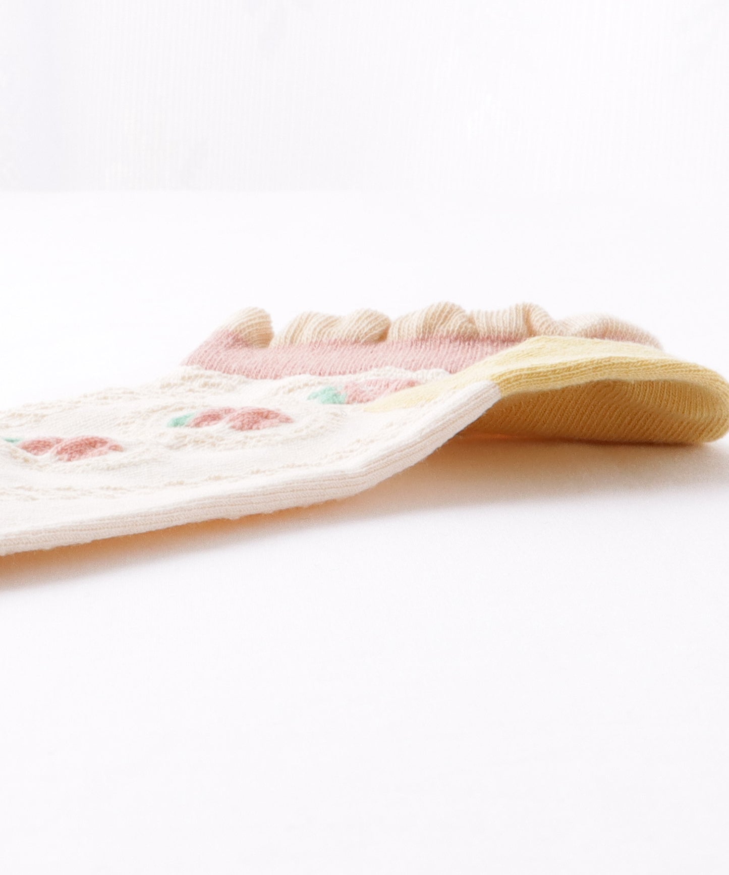 【10足セット】 カラフル 立体 フラワー ショート丈 ソックス