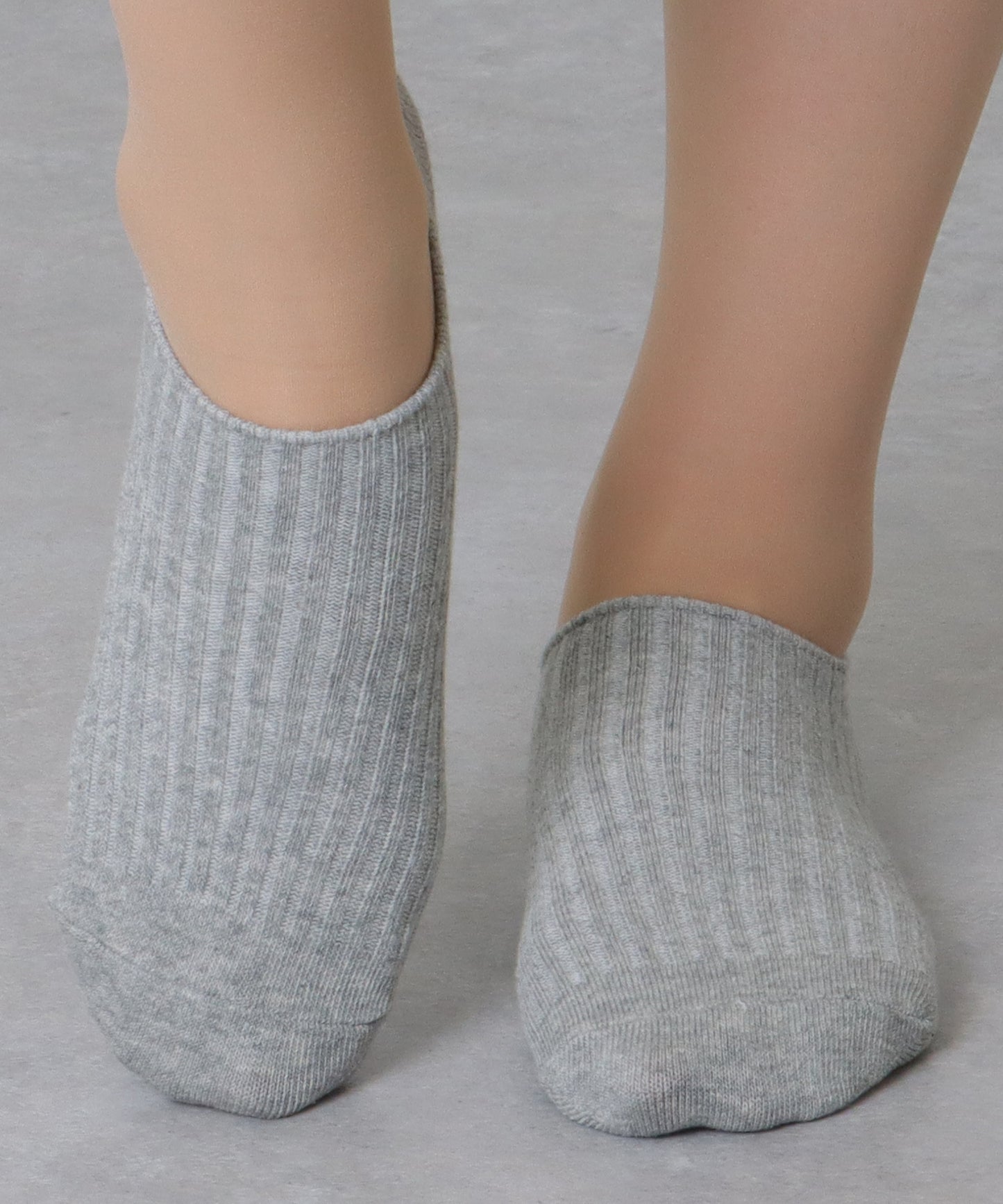 【10足セット】 ソリッドカラー シンプル リブ カバー ソックス