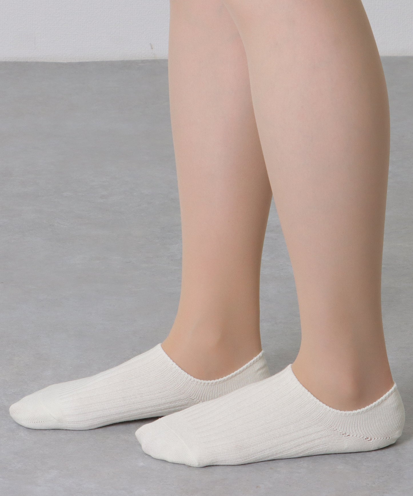 【10足セット】 ソリッドカラー シンプル リブ カバー ソックス