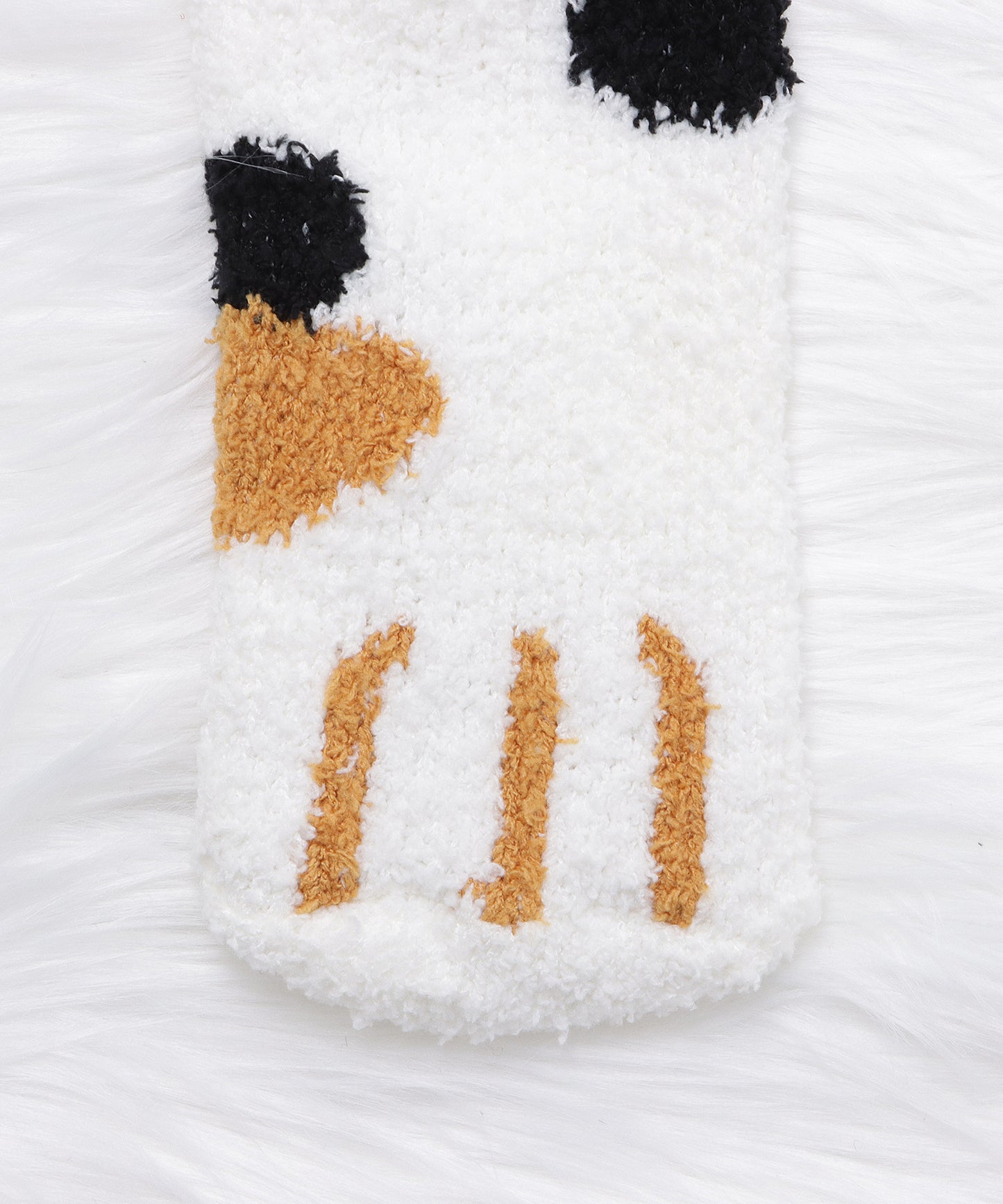 【6色組】ねこモチーフルームソックスセット