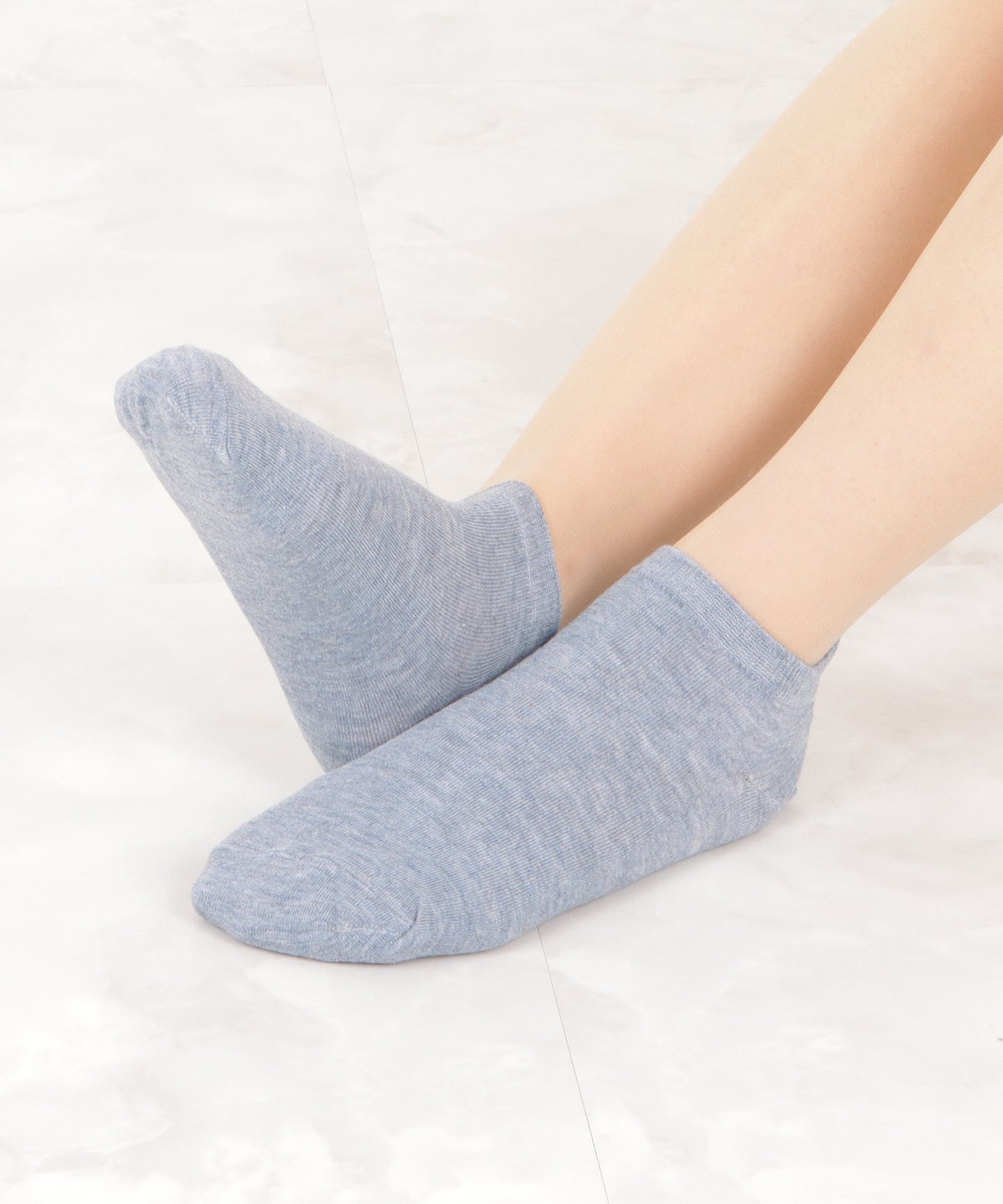 【10色組】ワンポイント刺繍くるぶしソックスセット