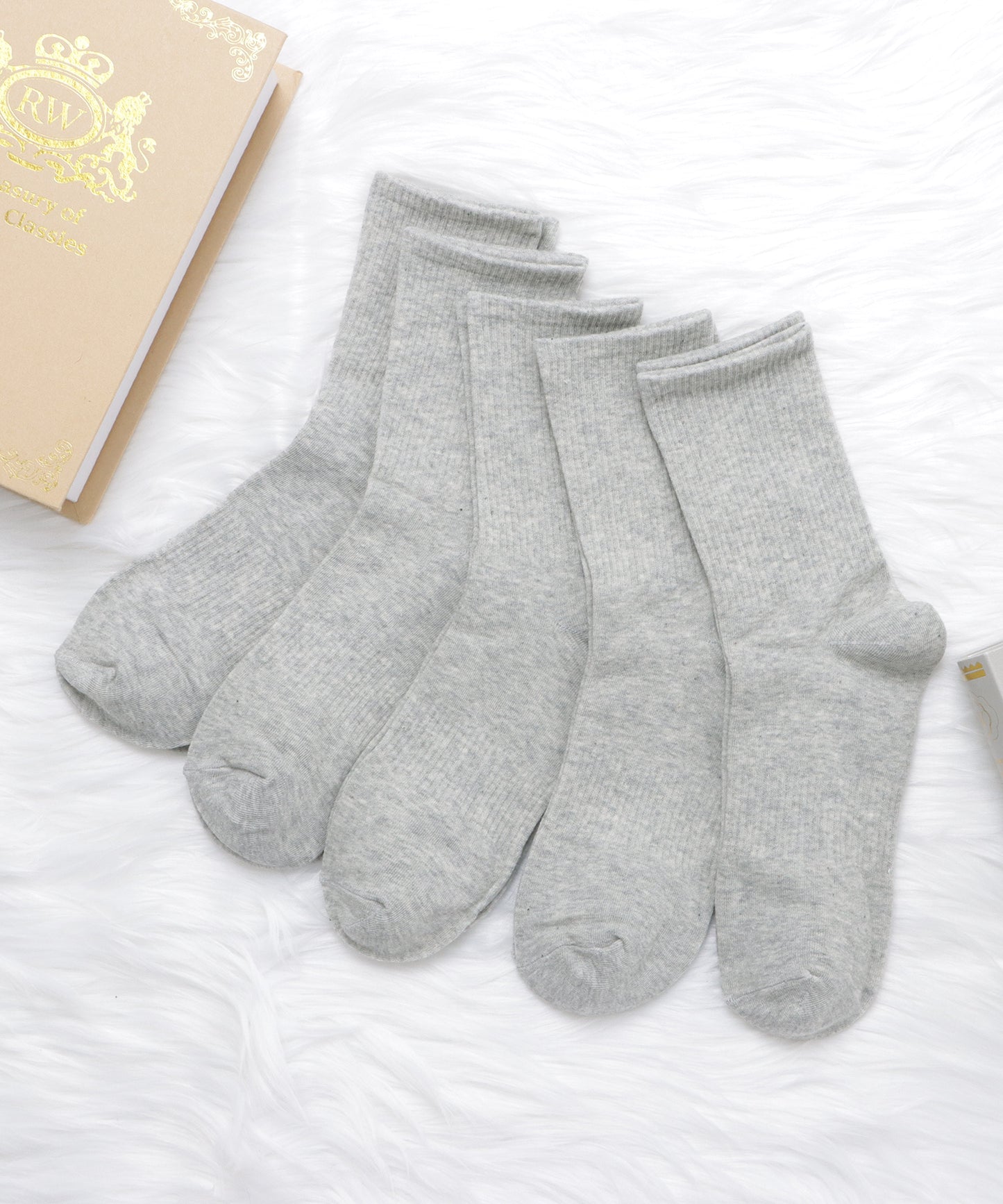 【5足組】丈が選べるリブソックスセット