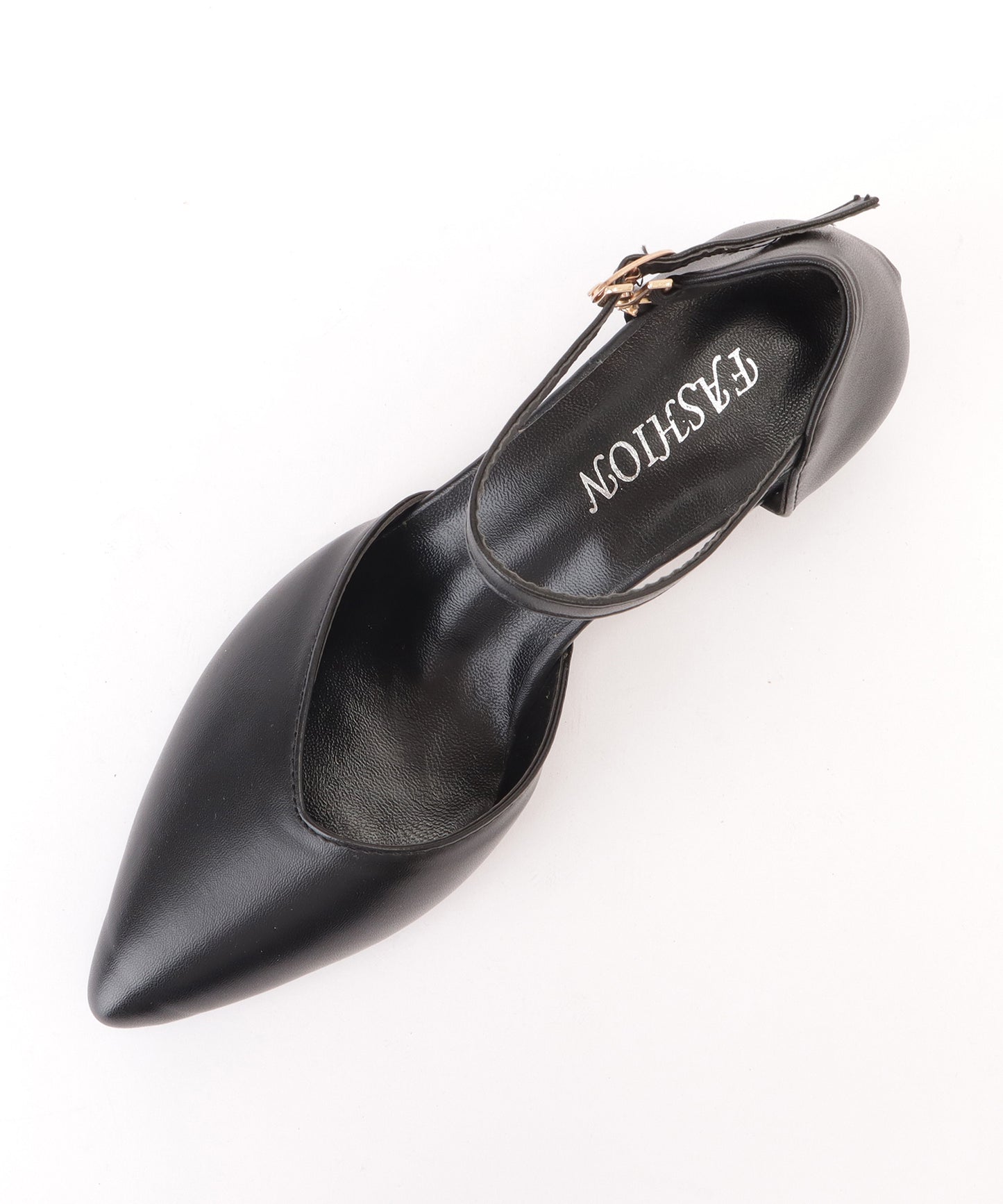 ポインテッドアンクルストラップサンダル