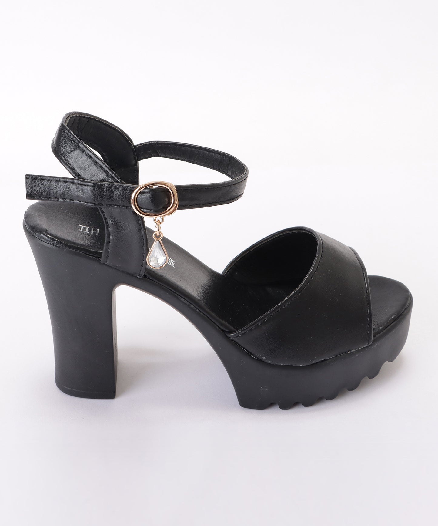 チャーム付きオープンストラップサンダル