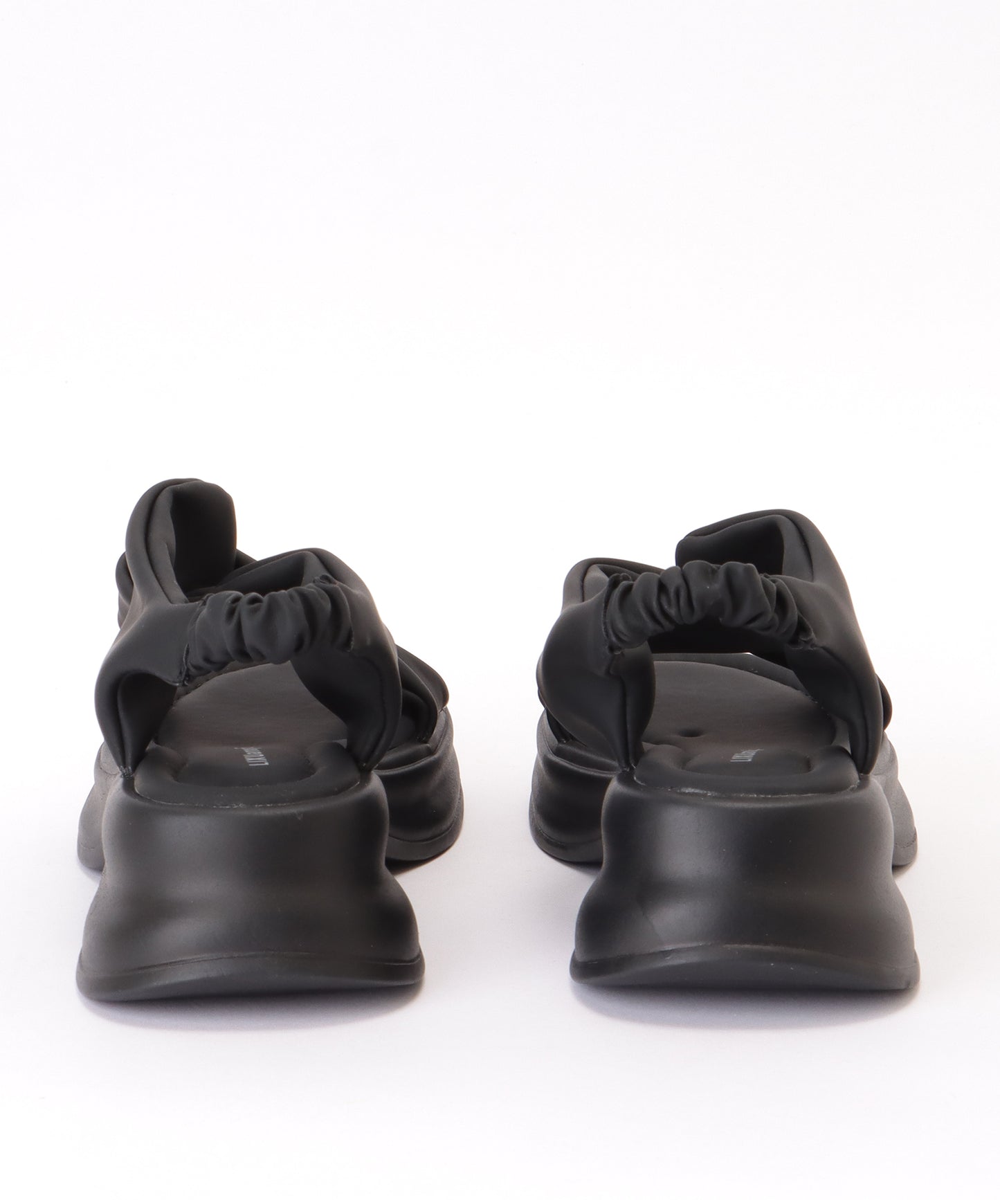 クロス ストラップ 厚底 コンフォート サンダル