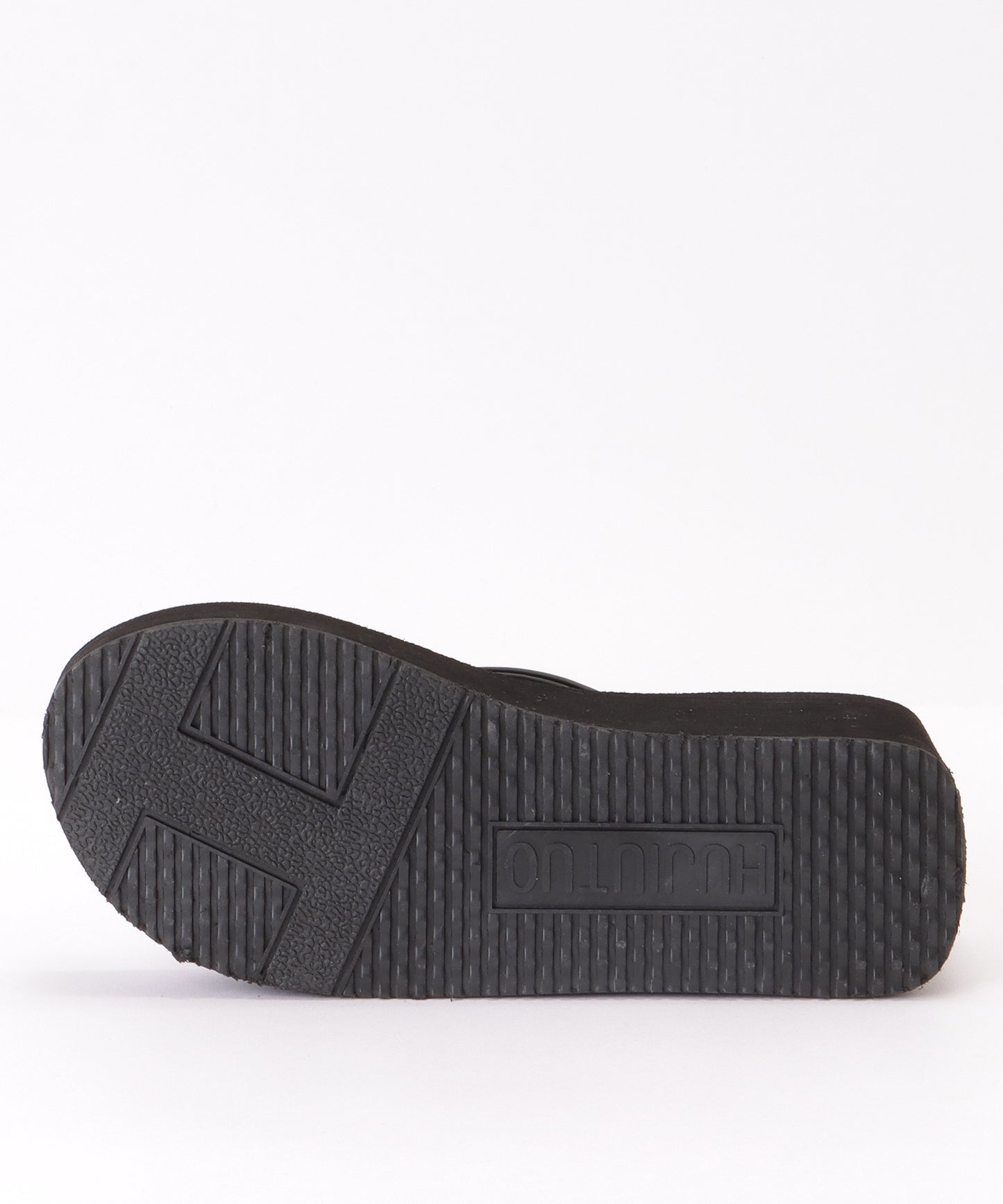 ソリッドカラー 厚底 ウエッジ トング サンダル