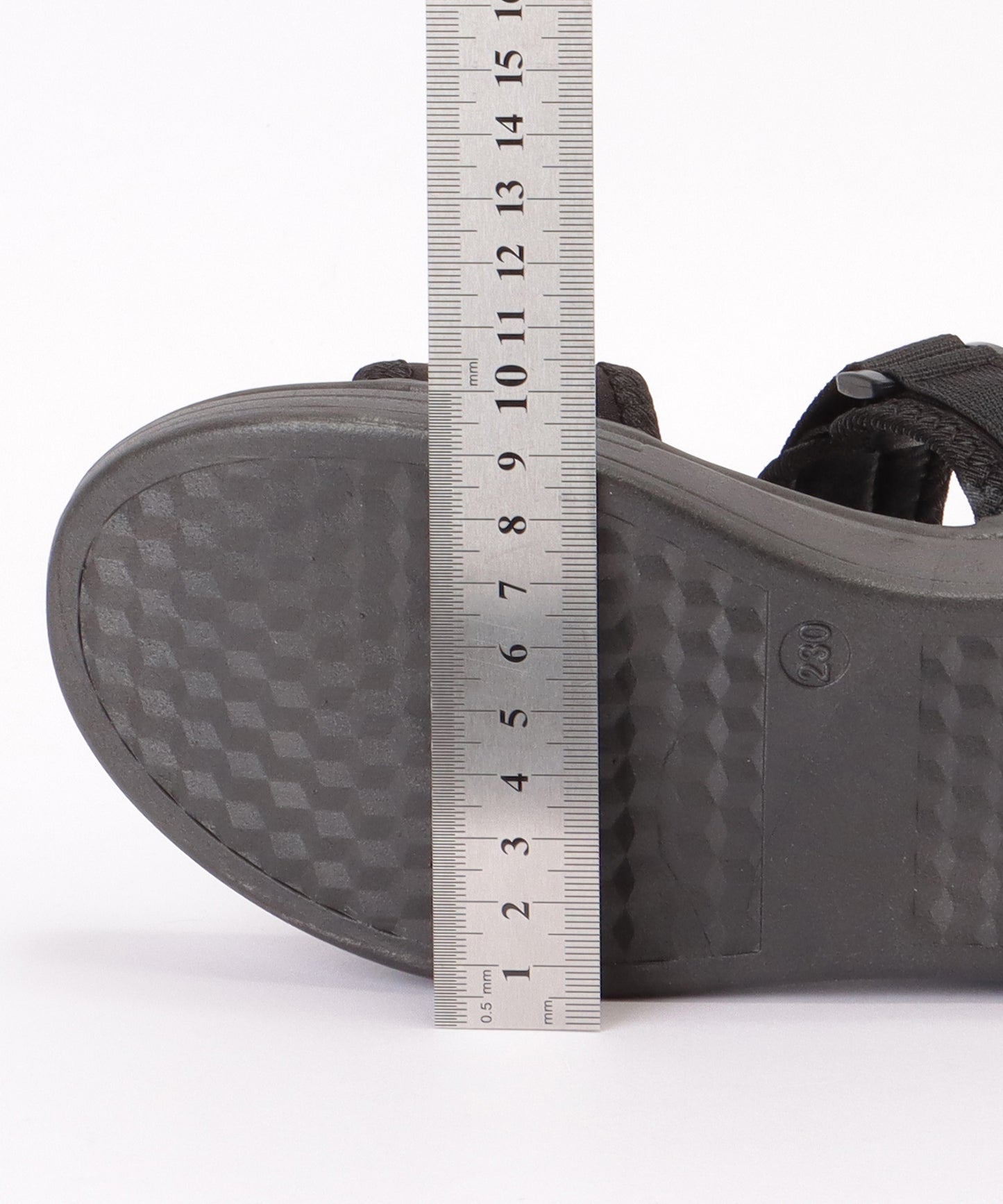 ベーシック ベルクロストラップ ボリューム スポーツ サンダル