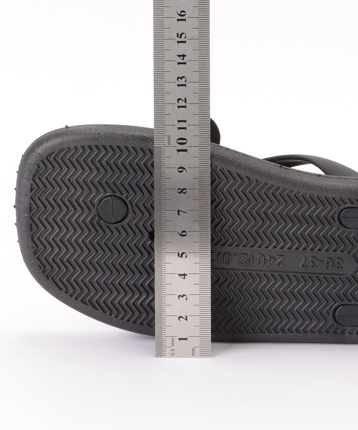 ソリッドカラー リボン フラット トング サンダル