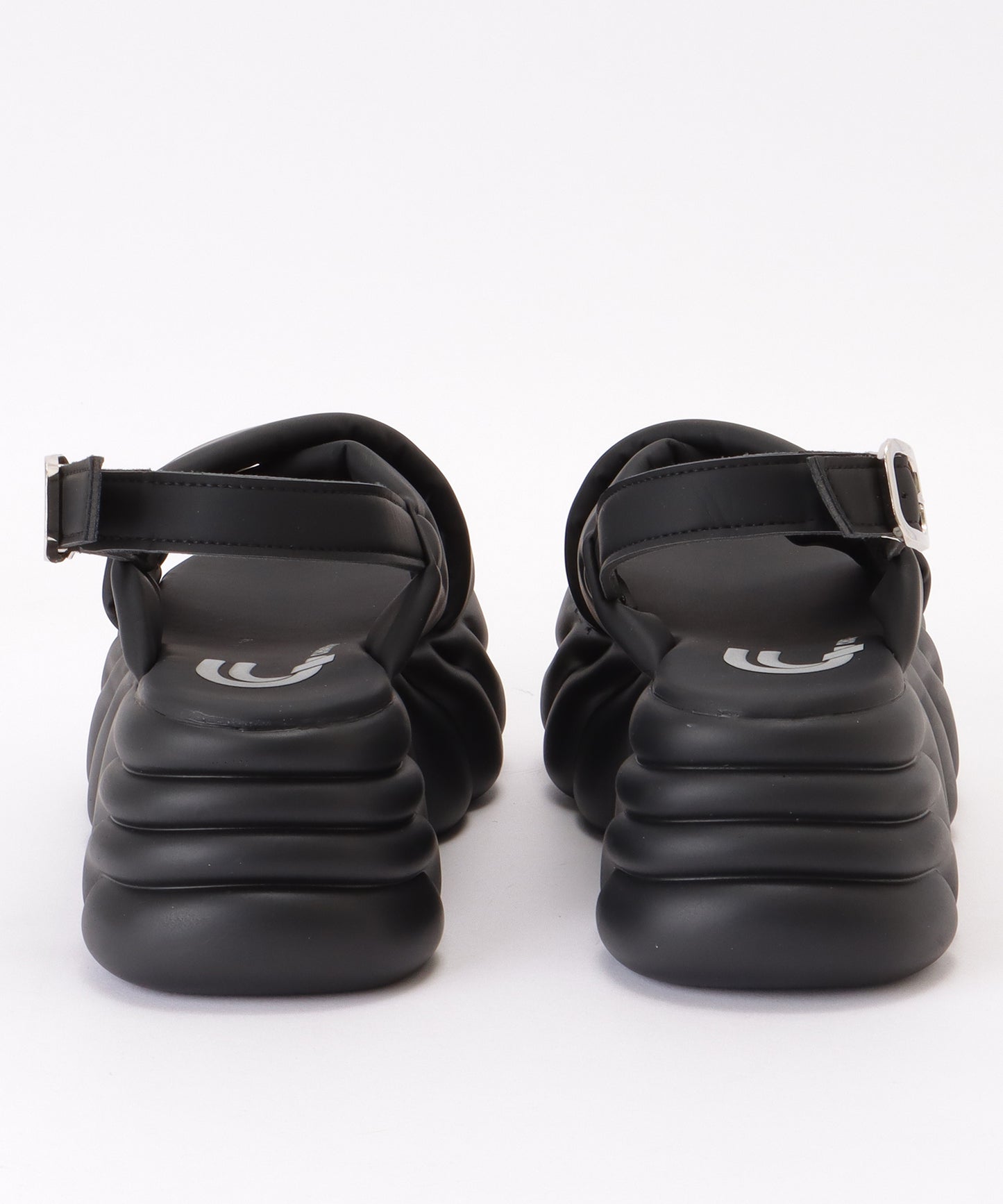 クロス バンド 厚底 ストラップ サンダル