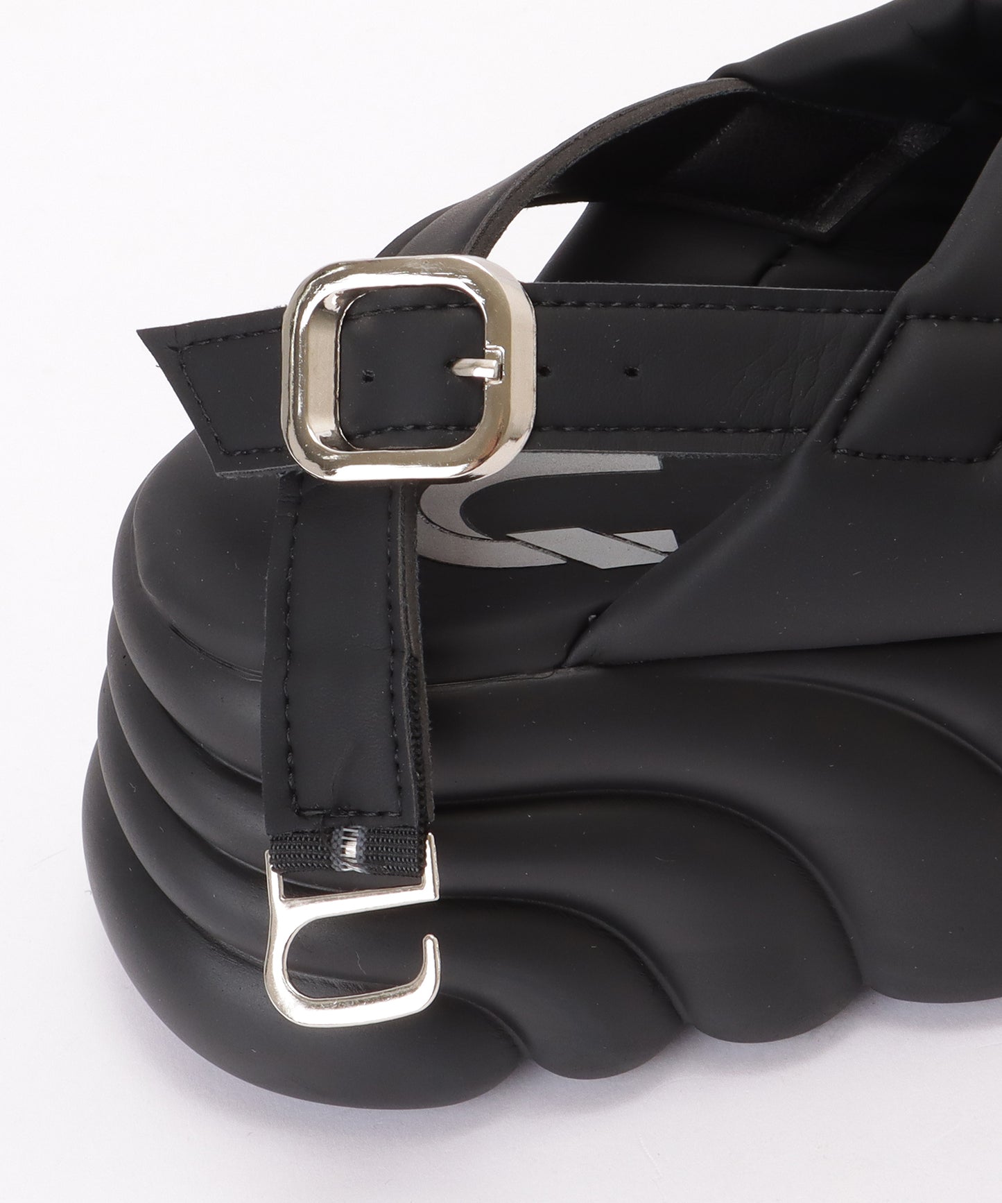 クロス バンド 厚底 ストラップ サンダル