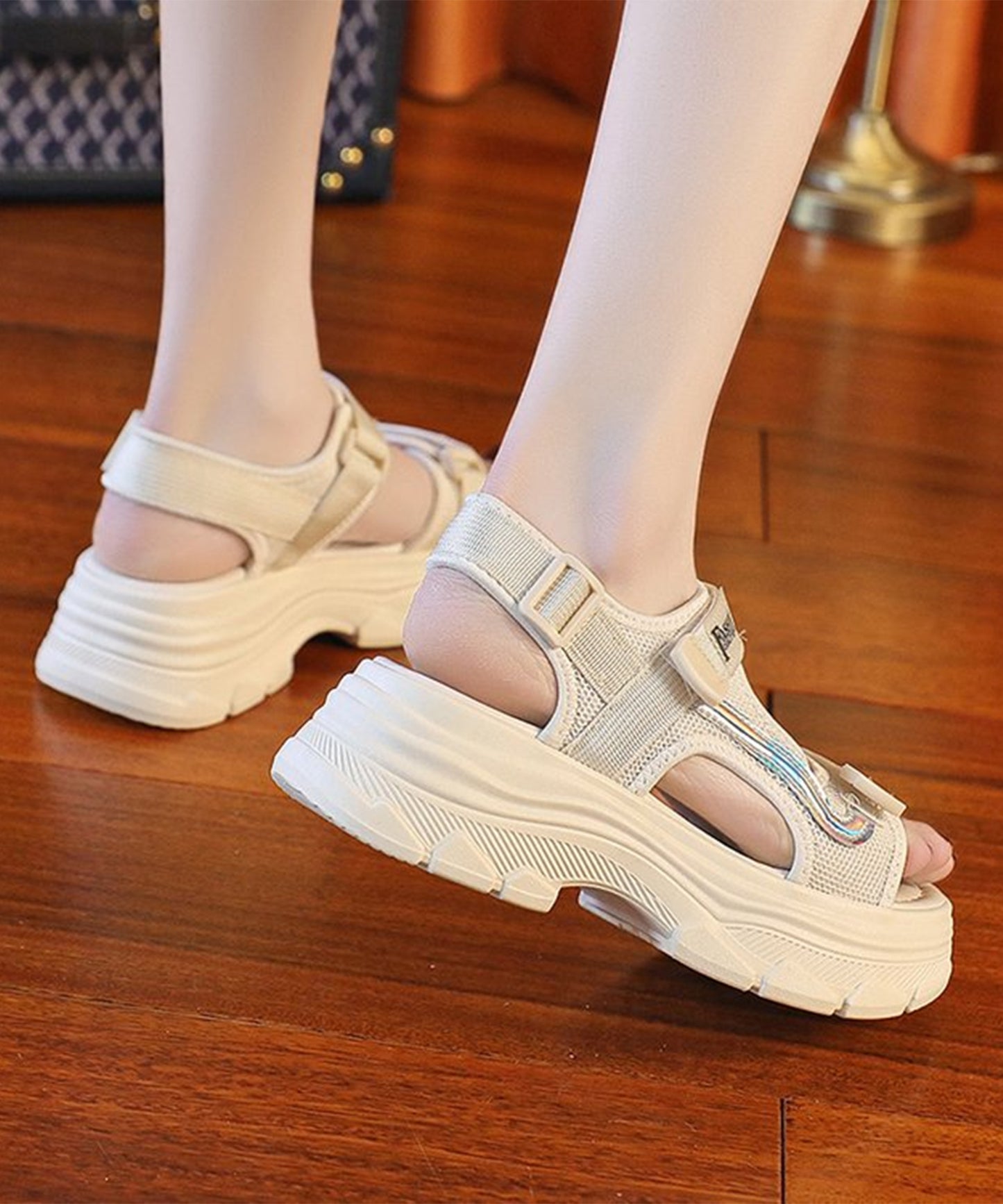 メッシュ ストラップ コンフォート スポーツ サンダル