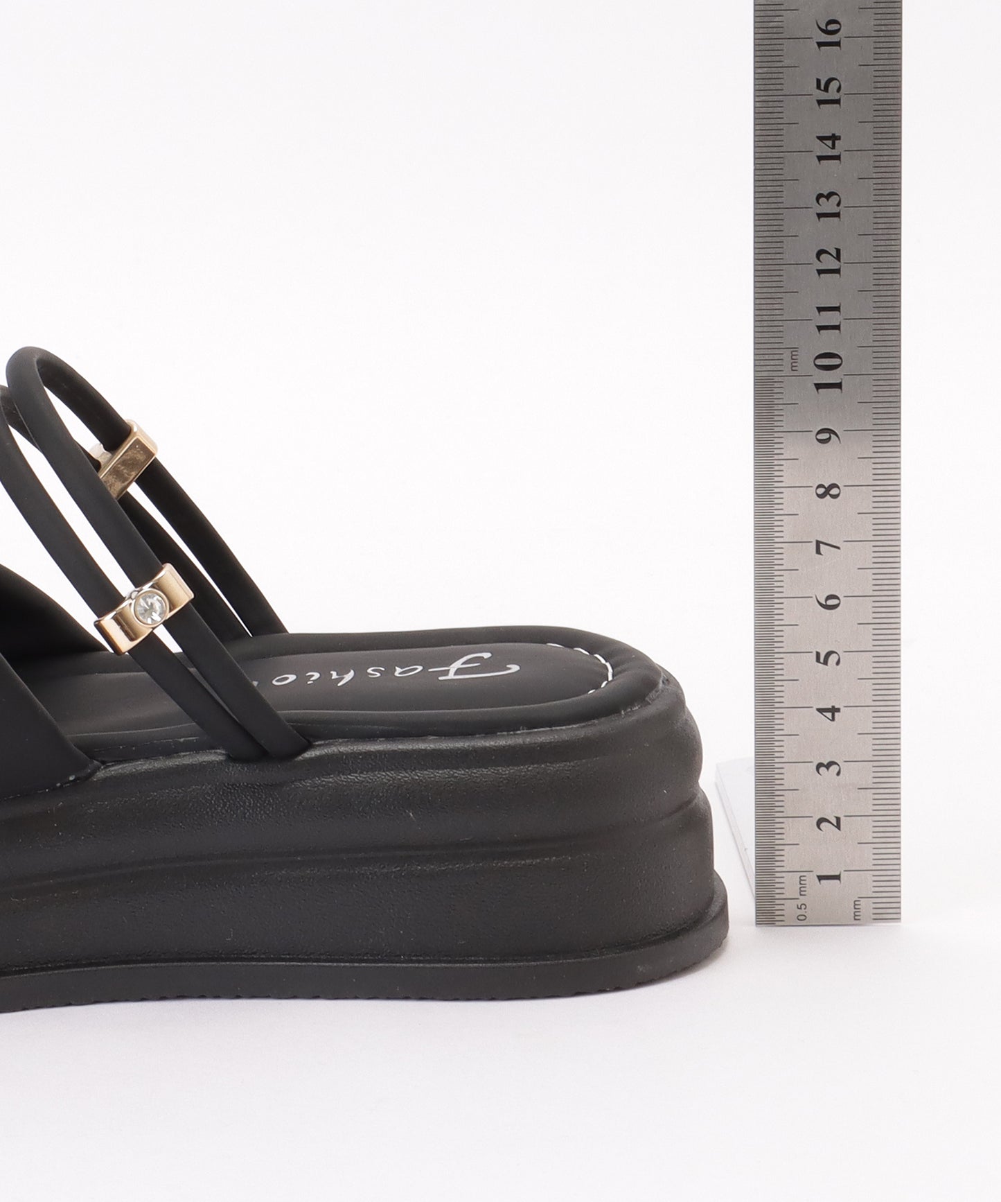 リボン付き クロス ベルト コンフォート サンダル