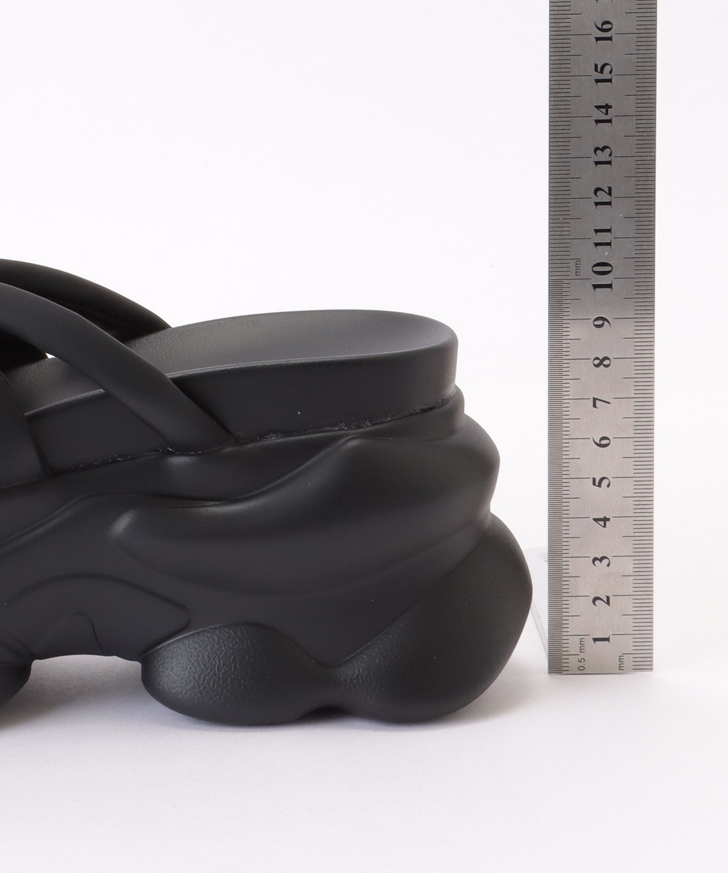 リボン バンド 厚底 ボリューム サンダル