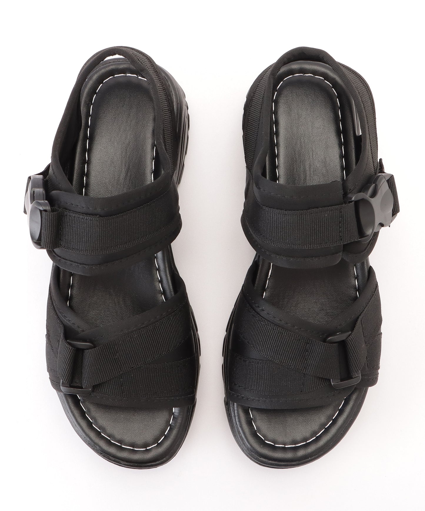 厚底プラットフォームサンダル