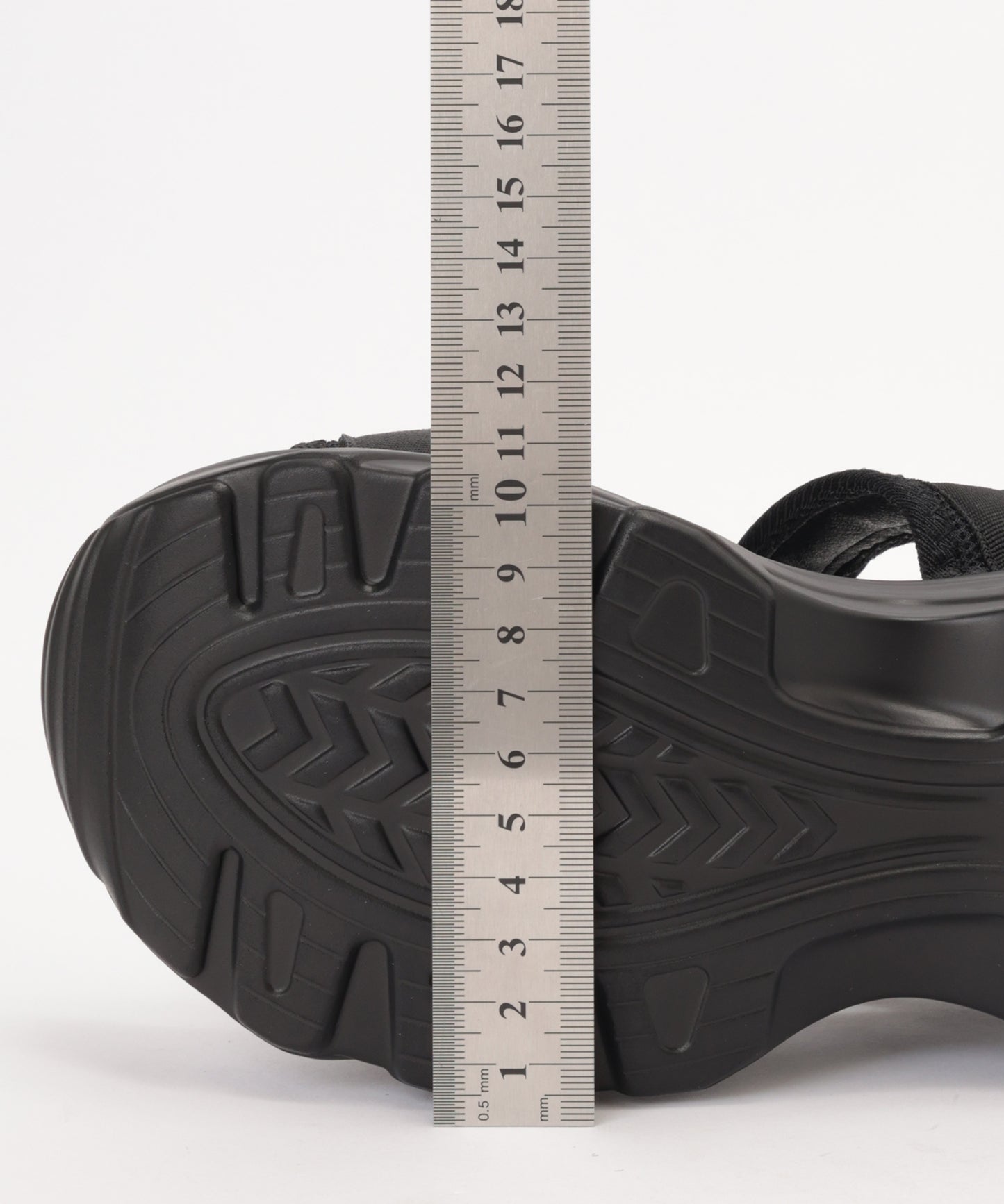 軽量 ボリューム 厚底 ストラップ スポーツ サンダル