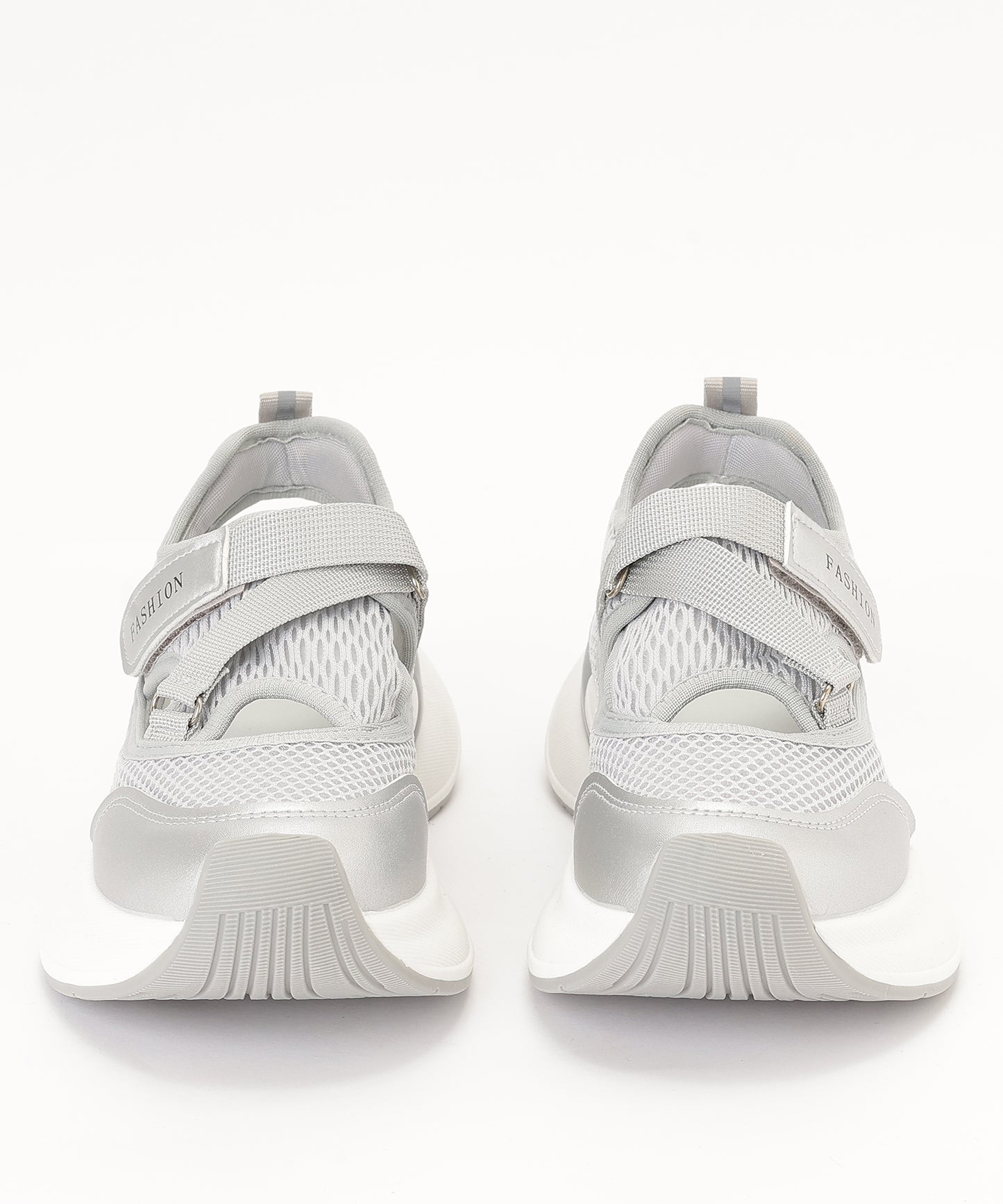 メッシュ ベルト付き 厚底 スニーカー サンダル