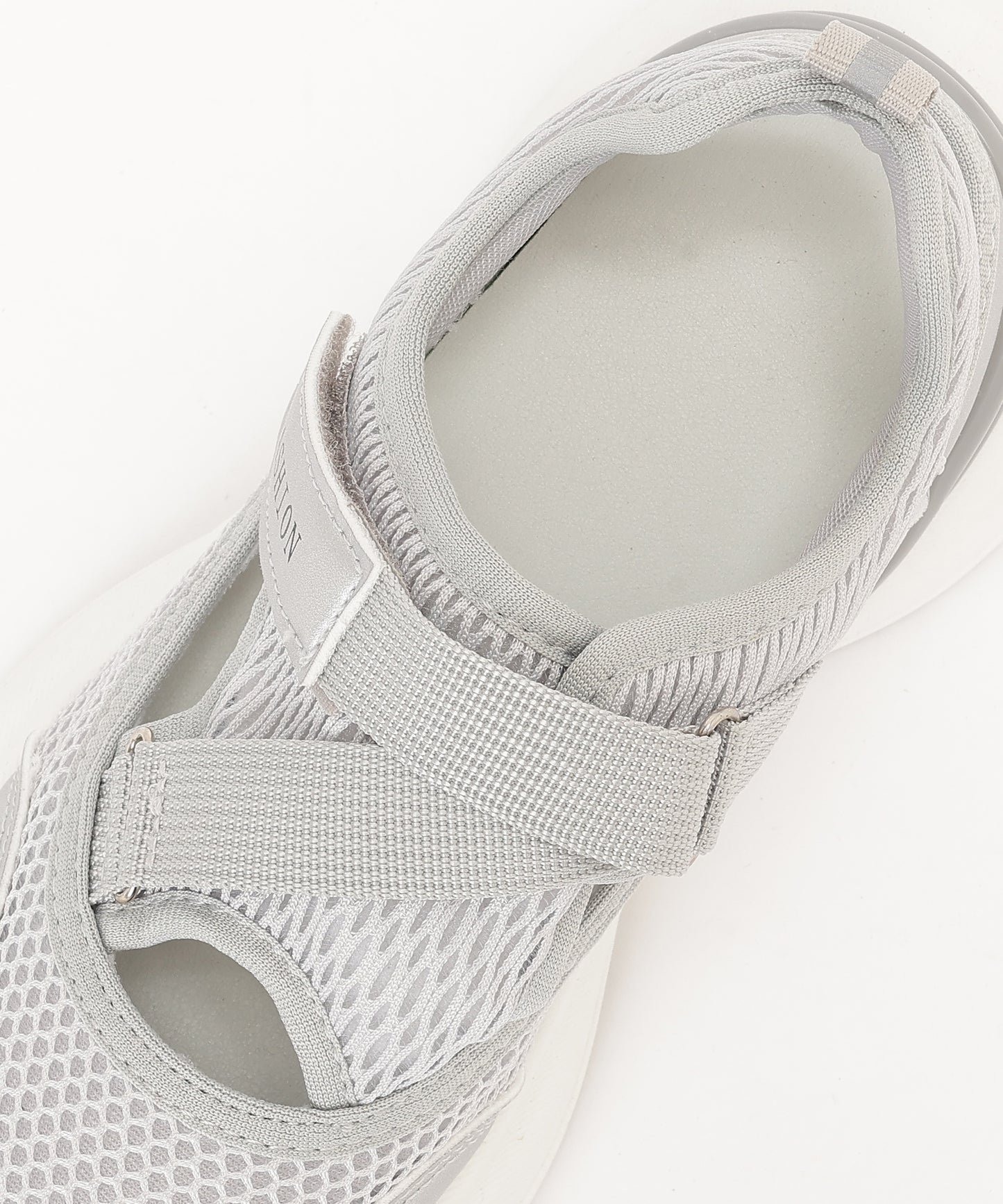 メッシュ ベルト付き 厚底 スニーカー サンダル