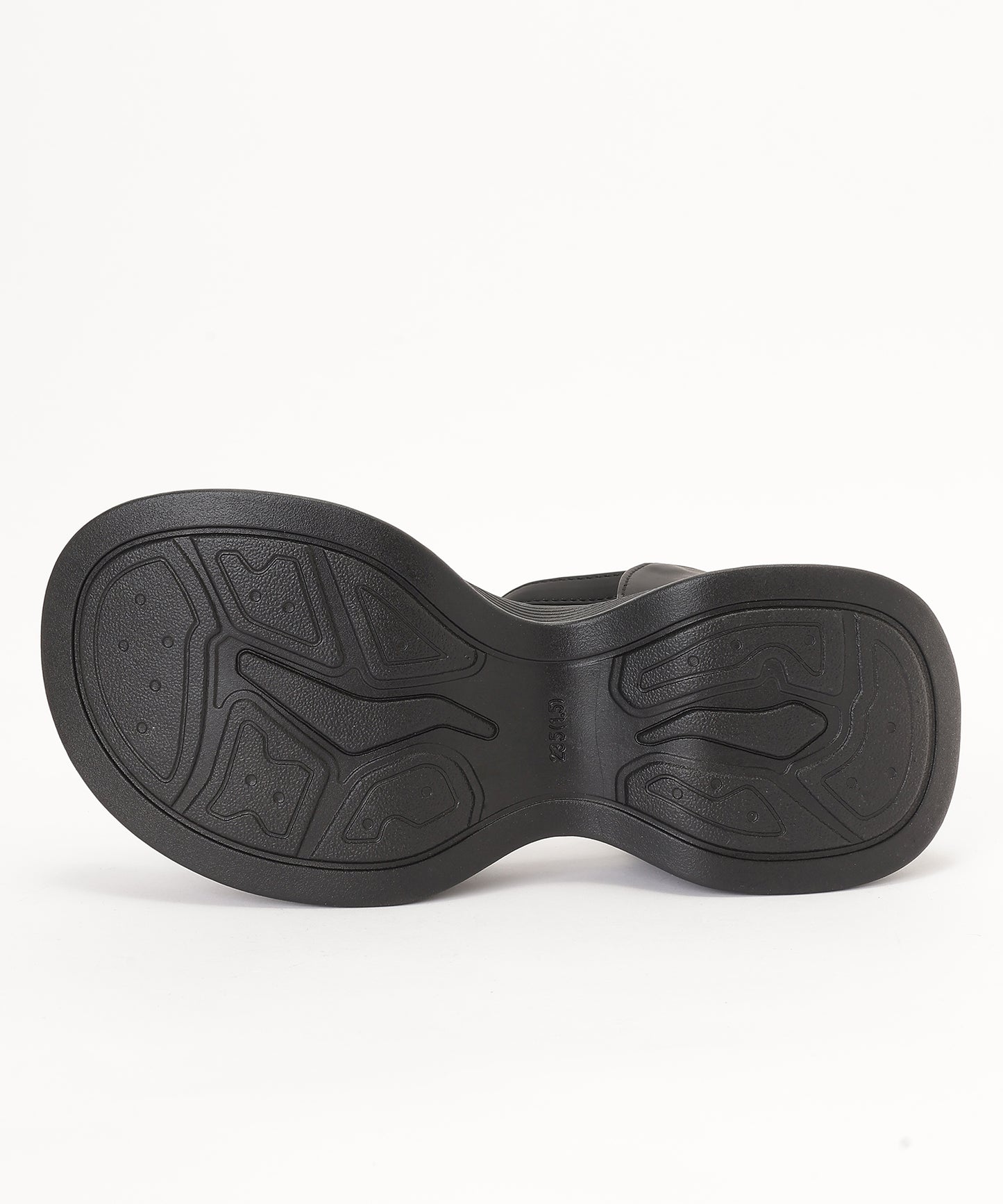 編み込み クロス ストラップ 厚底 サンダル