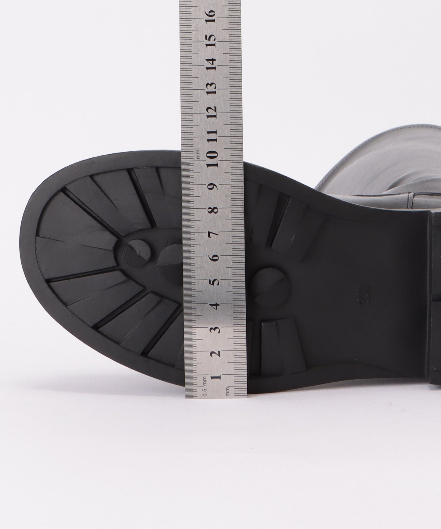 レザー調ロングジョッキーブーツ