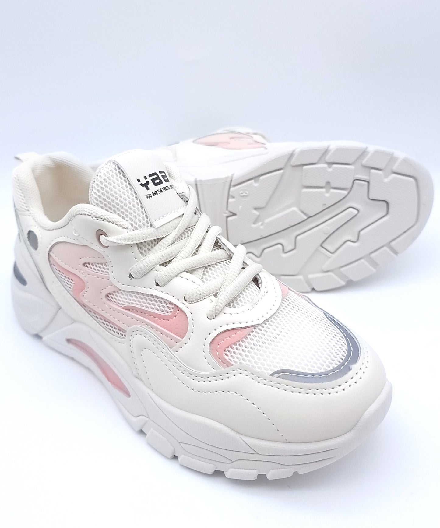厚底 ダッド レースアップスニーカー