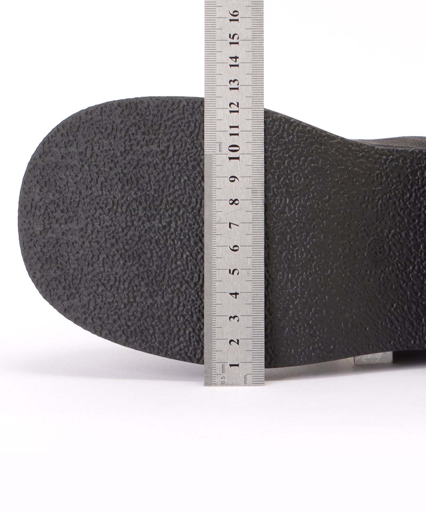 ファスナー付きカバー風厚底ミドルブーツ