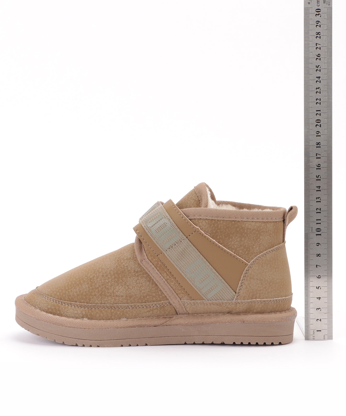 厚底ボリュームボアショートブーツ