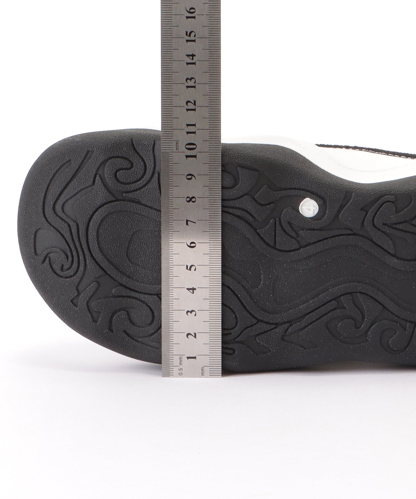 ウエーブ ソール 厚底 ストラップ スニーカー