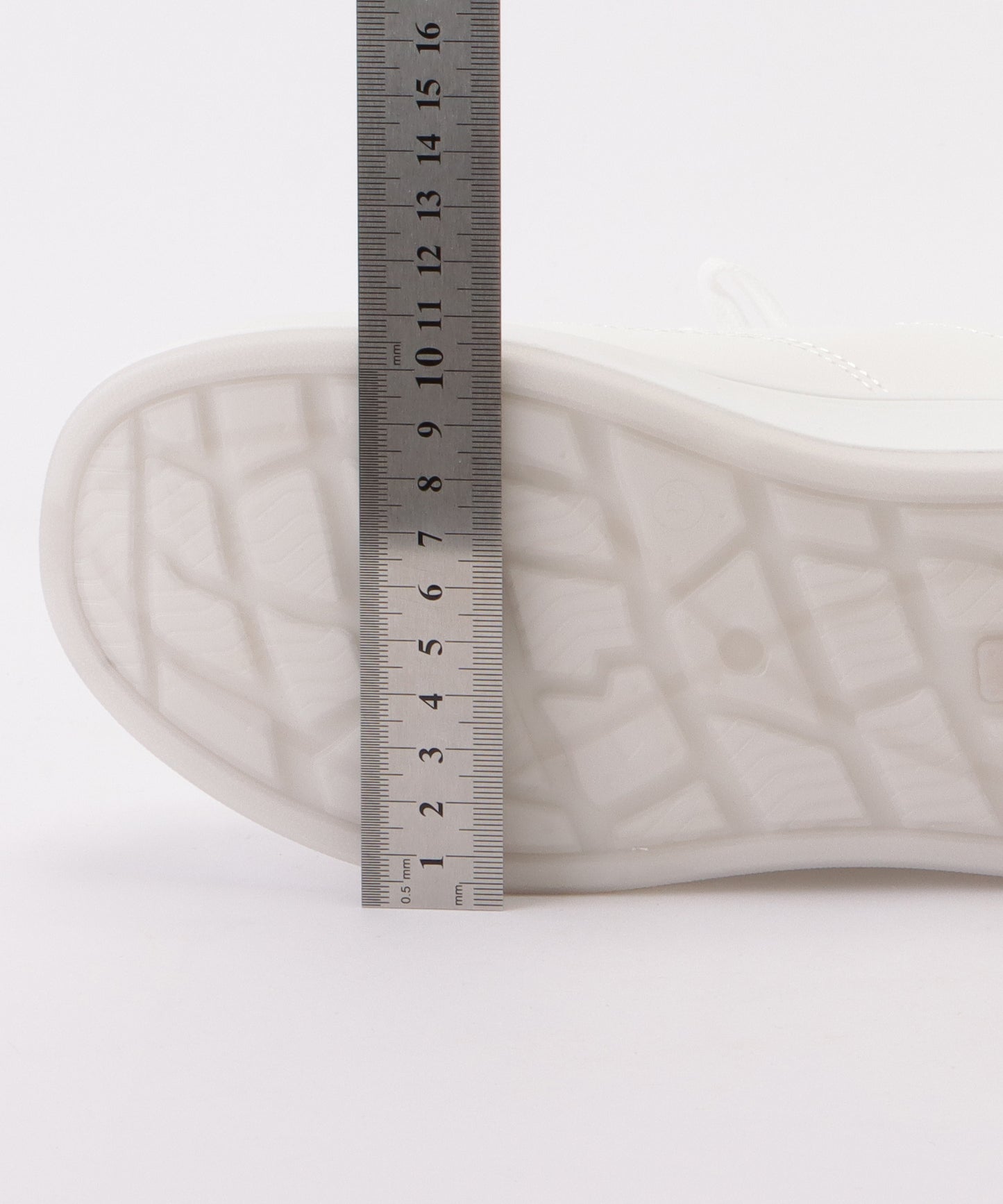 オール ホワイト 厚底 コート スニーカー