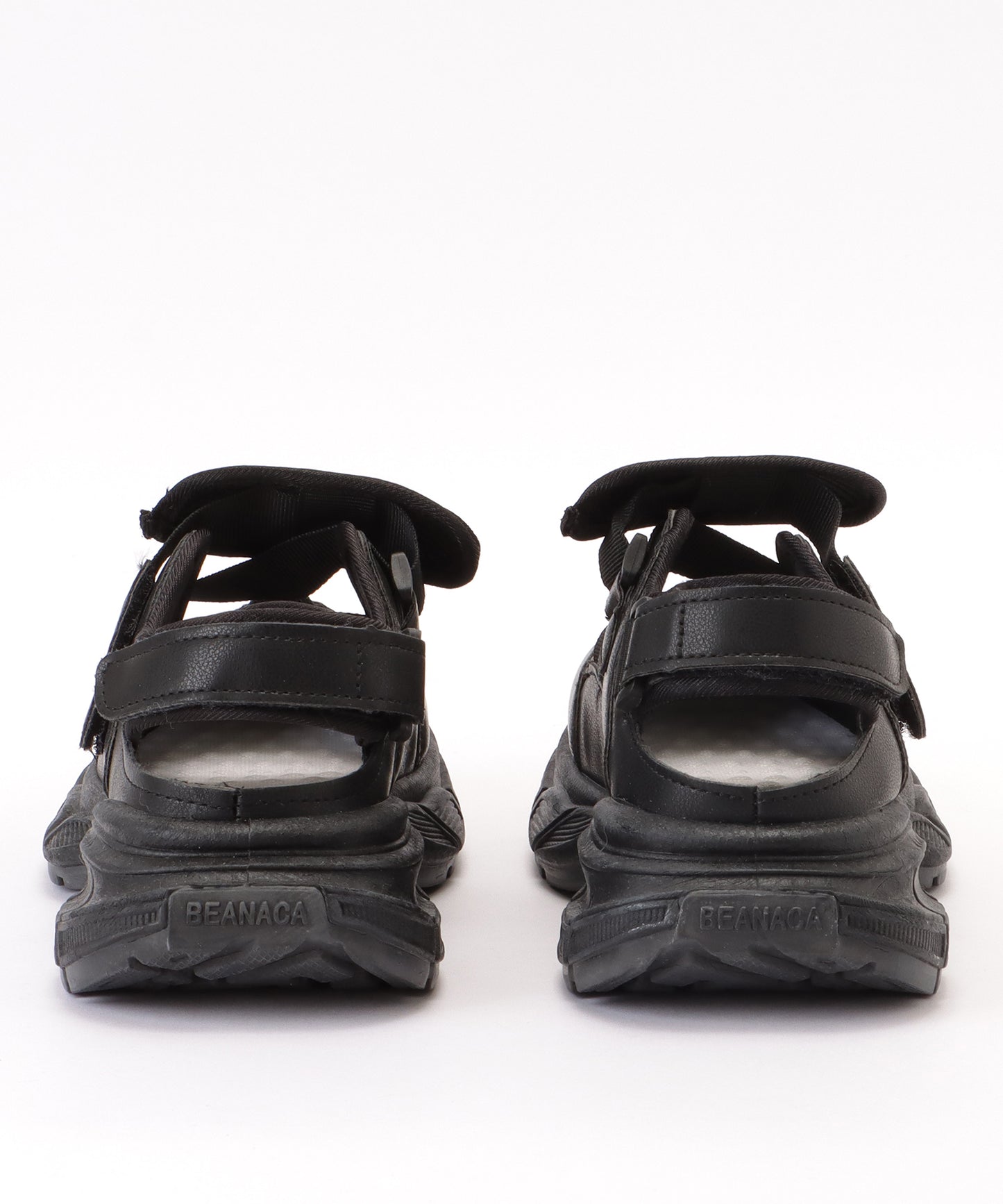 ベルクロ メッシュ コンフォート サンダル シューズ