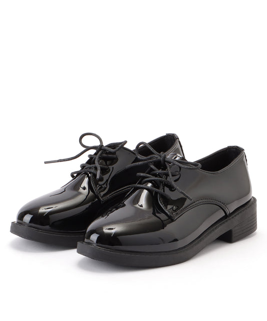 シンプル ストラップ ローヒール ドレス シューズ