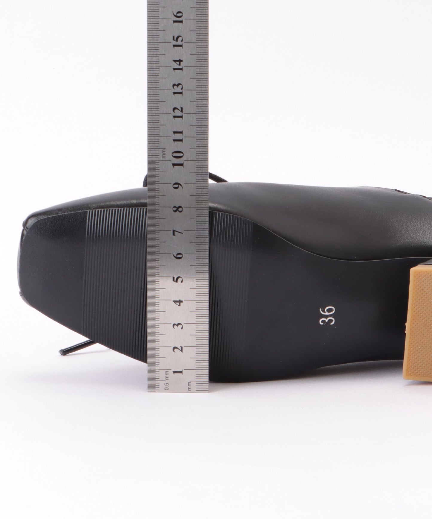 2WAY レザー調 レースアップ チャンキー シューズ